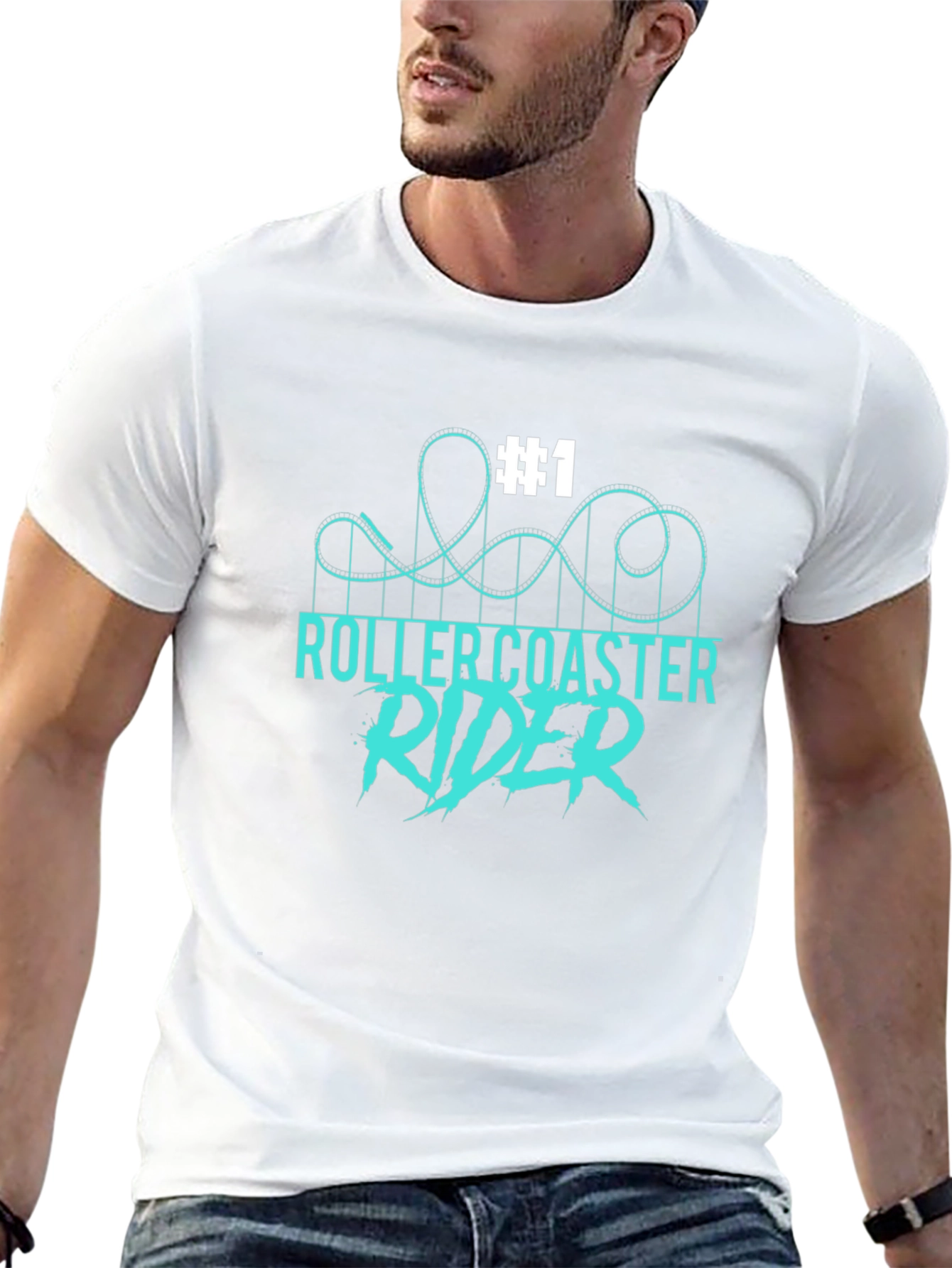 Rollercoaster Rider T-Shirt - Thrill Seeker Apparel