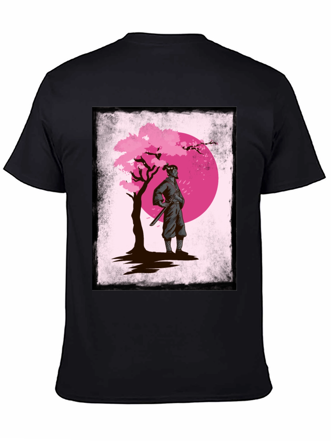 Samurai Cherry Blossom T-Shirt