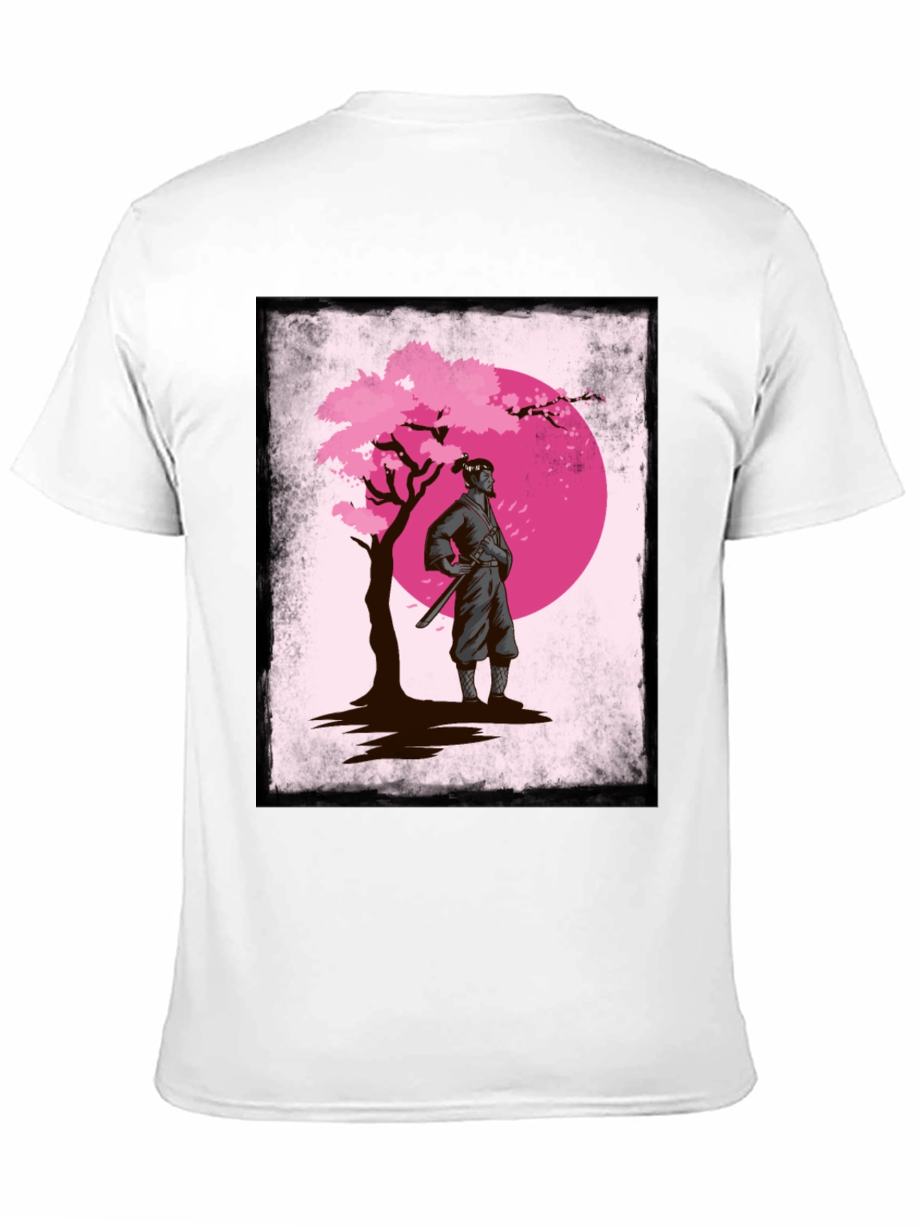 Samurai Cherry Blossom T-Shirt