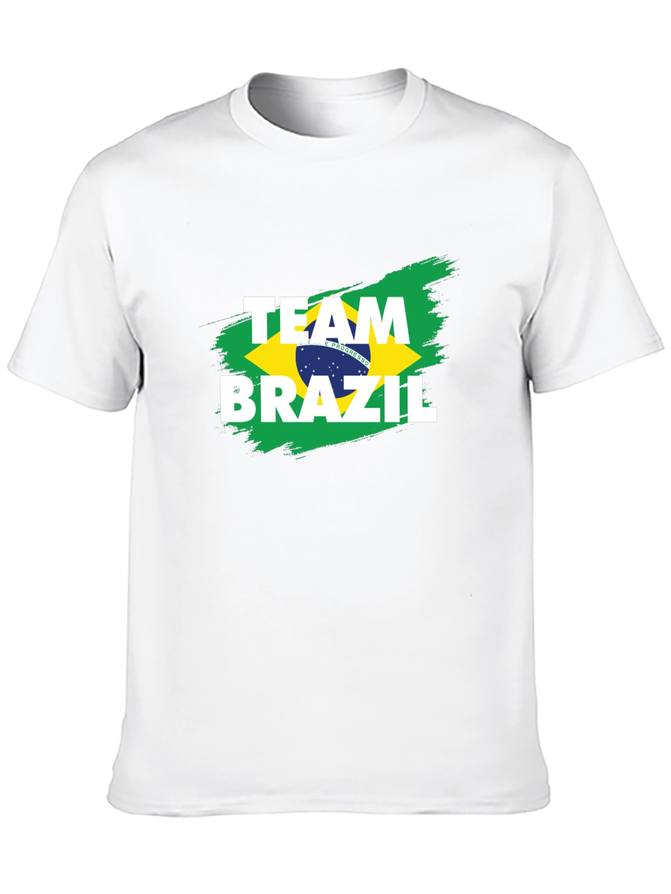 Team Brazil T-Shirt - Black Cotton Tee
