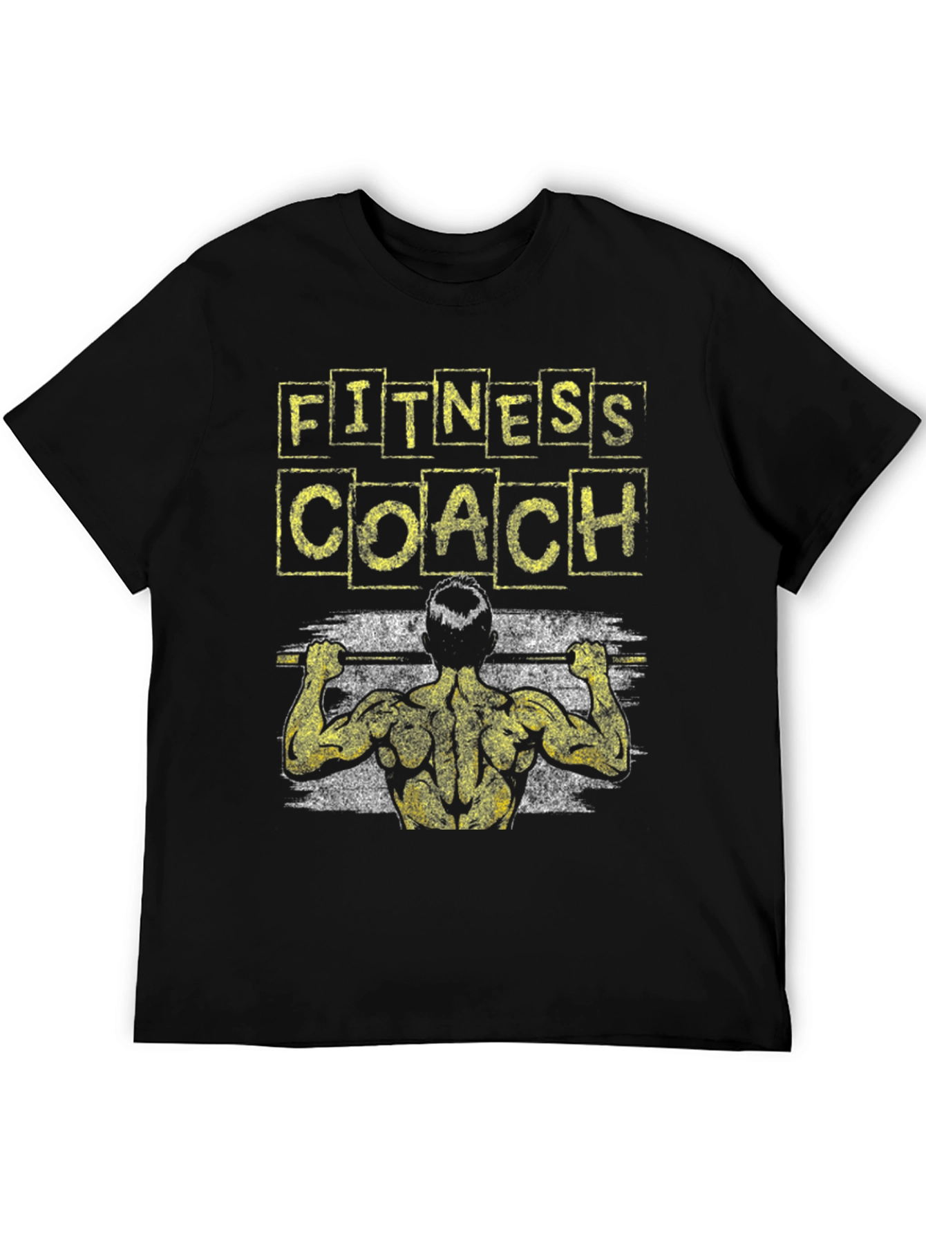 Fitness Coach Graphic T-Shirt - Workout Motivation