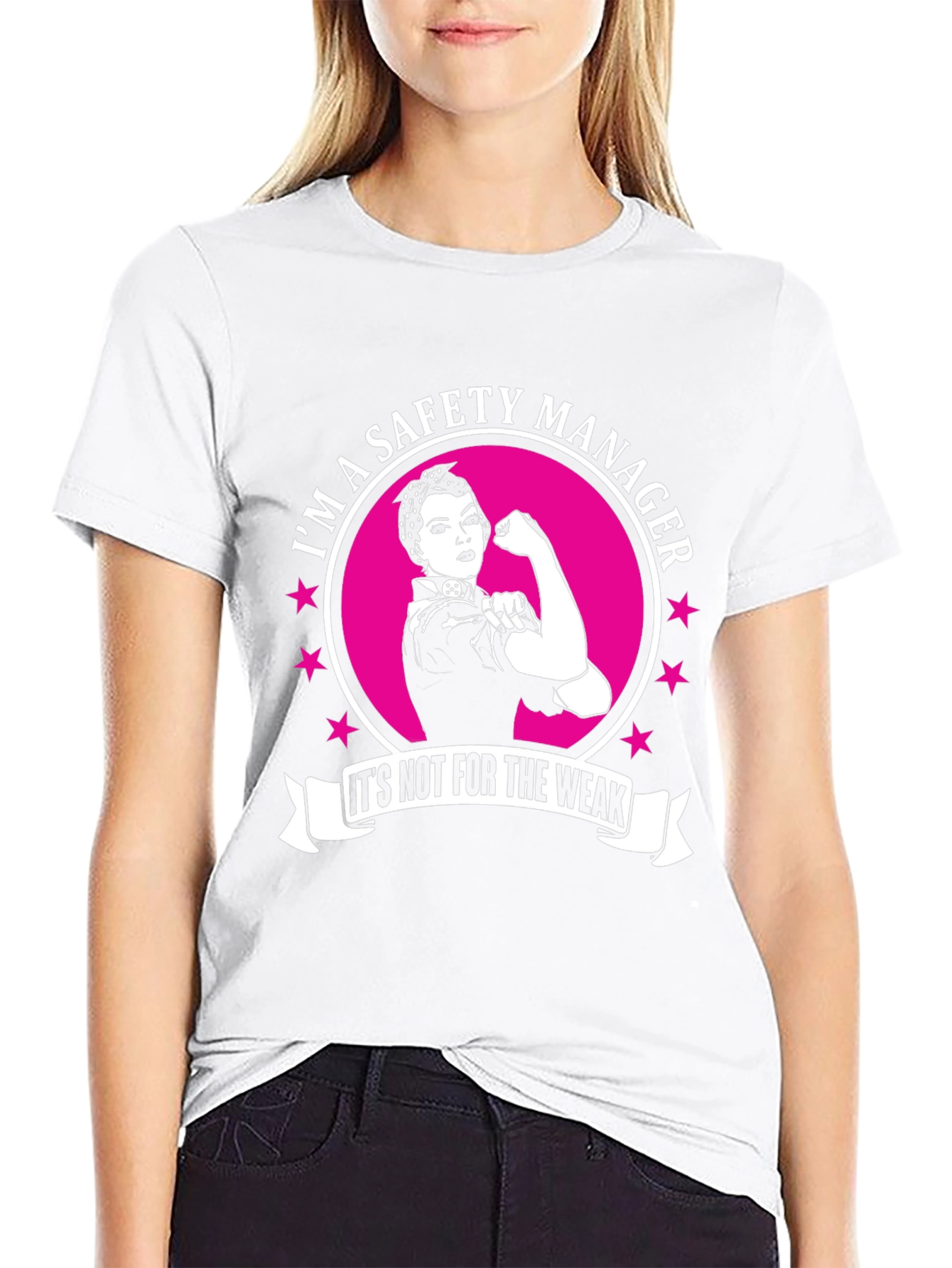 Safety Manager Strong Woman T-Shirt