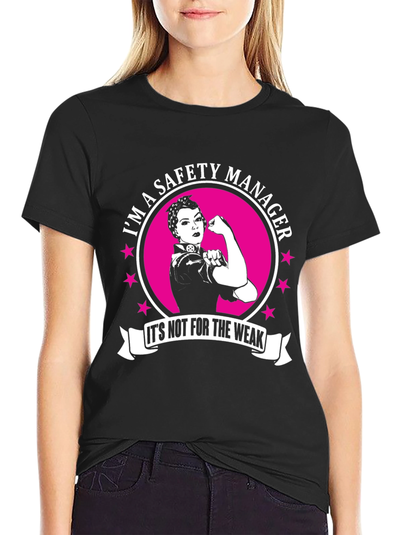 Safety Manager Strong Woman T-Shirt