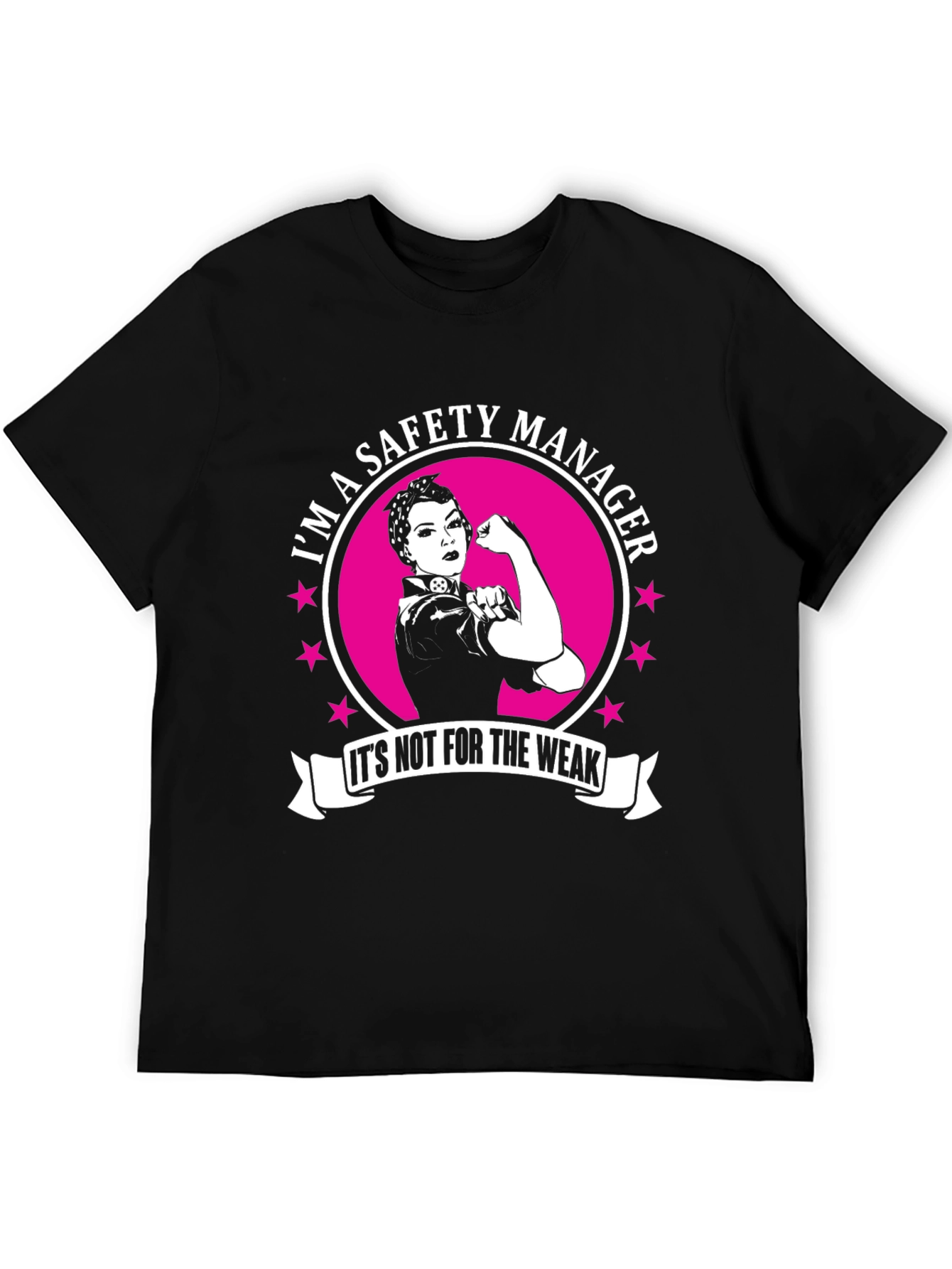 Safety Manager Strong Woman T-Shirt