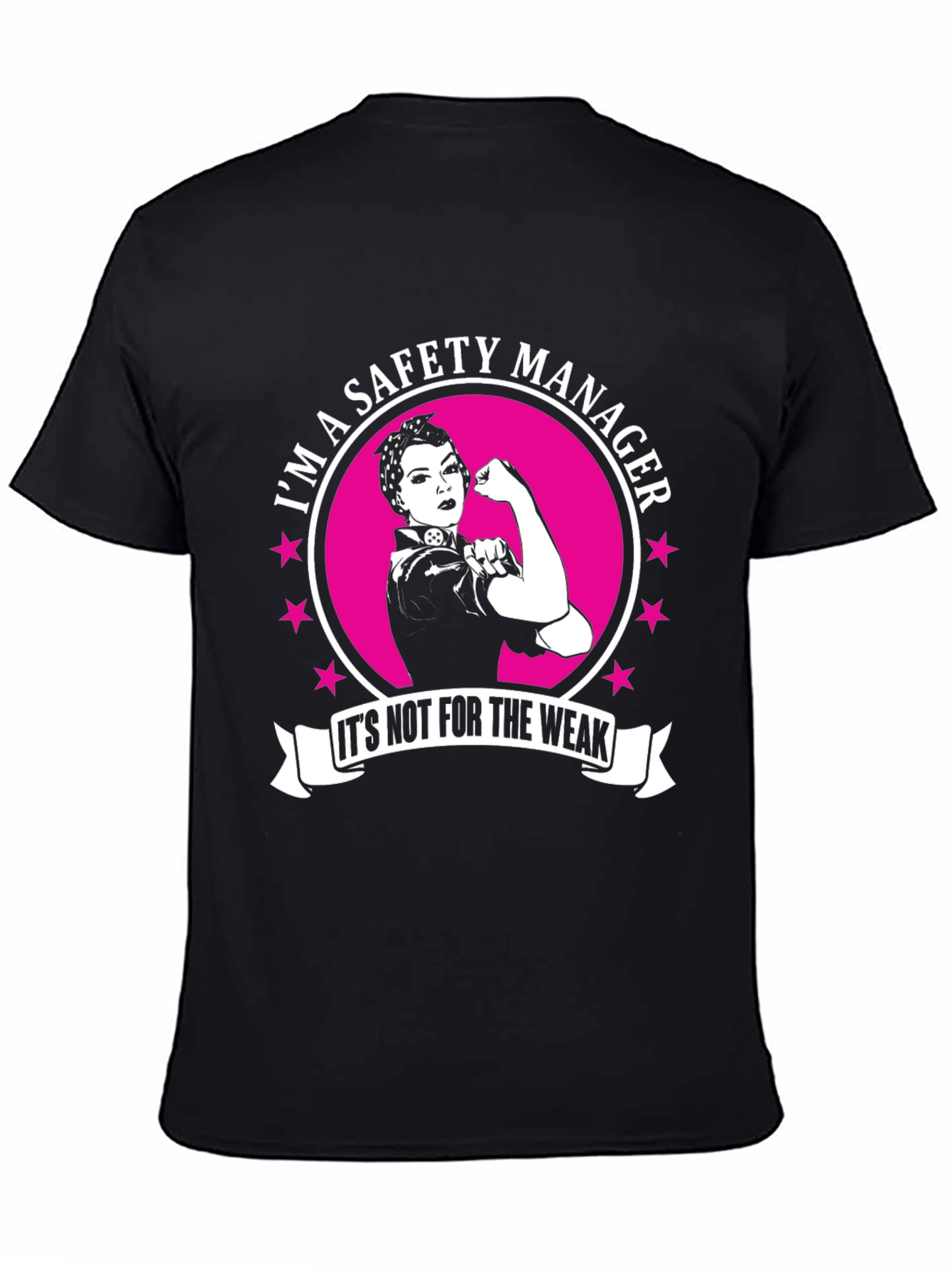 Safety Manager Strong Woman T-Shirt