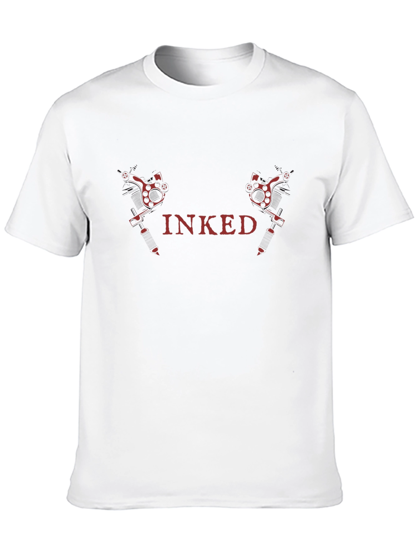 Inked Black T-Shirt - Tattoo Art Style Tee