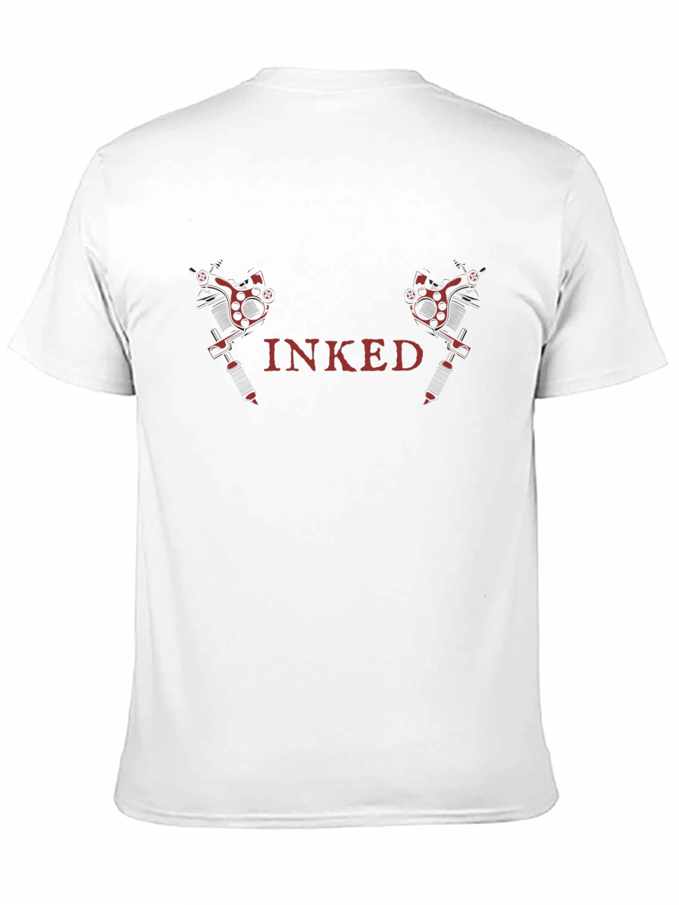Inked Black T-Shirt - Tattoo Art Style Tee