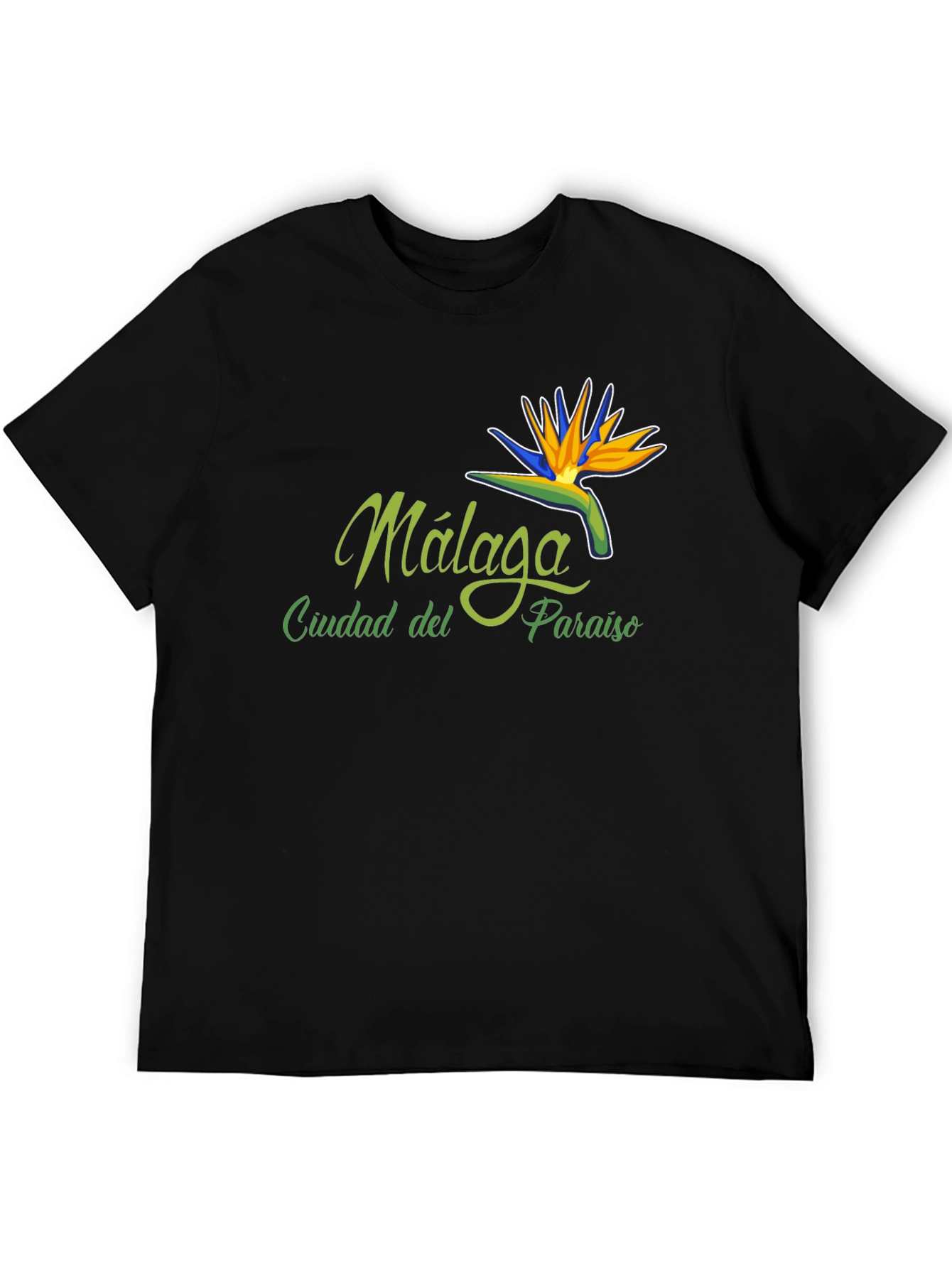 Malaga Bird of Paradise T-Shirt - City Souvenir Tee
