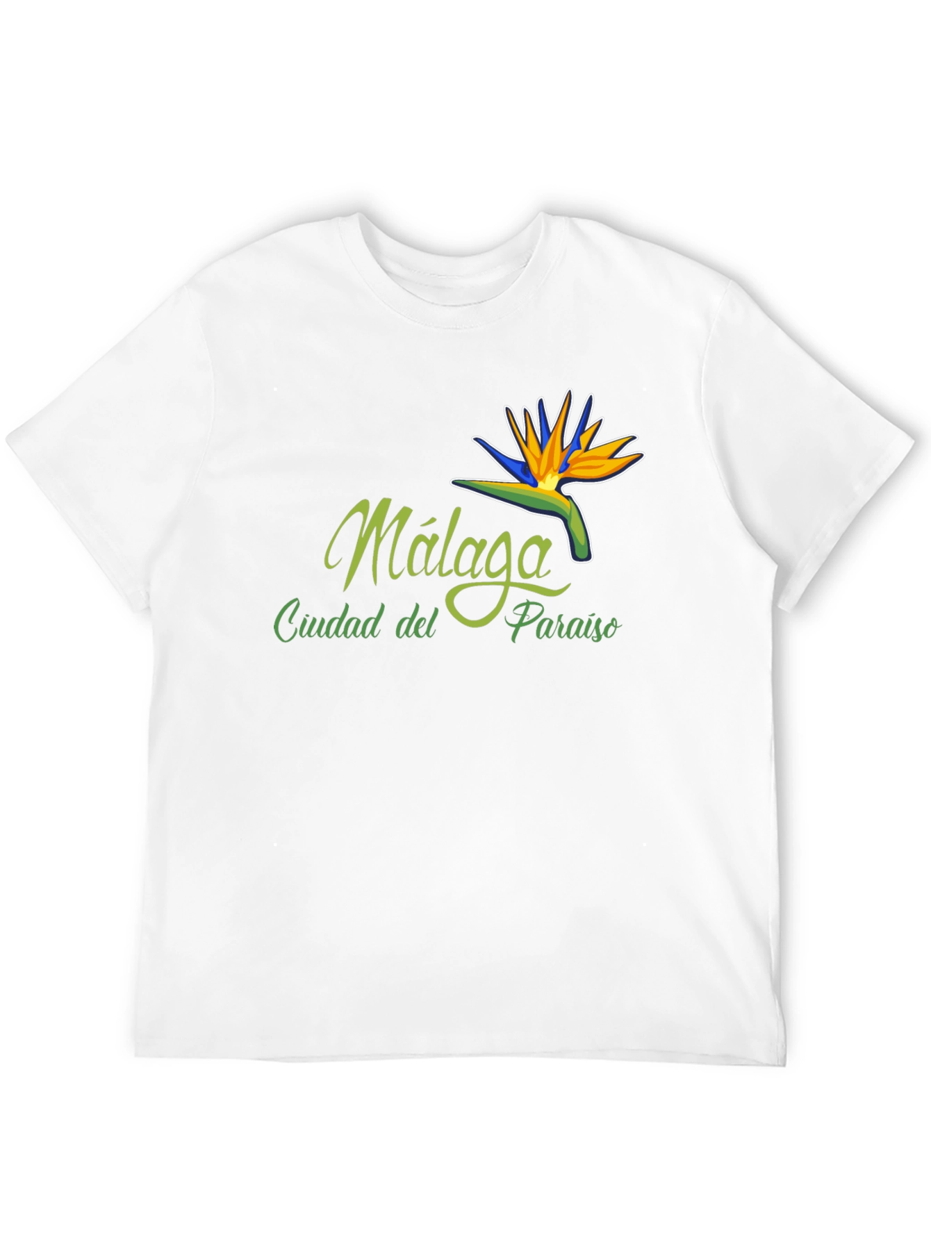Malaga Bird of Paradise T-Shirt - City Souvenir Tee