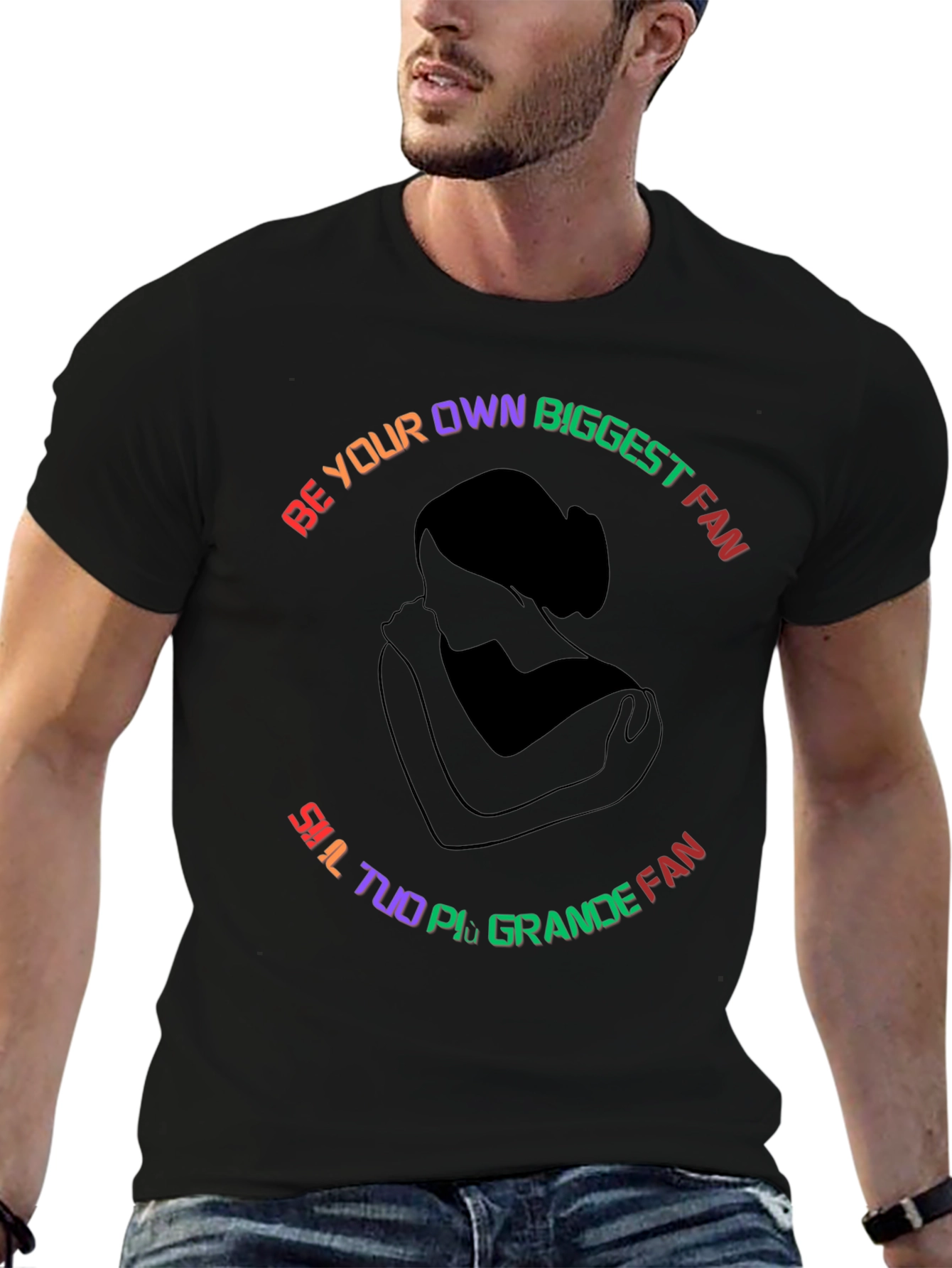 Be Your Own Biggest Fan Graphic Tee