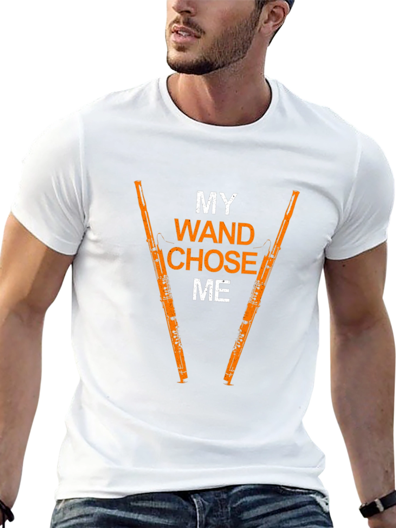 My Wand Chose Me Bassoon T-Shirt