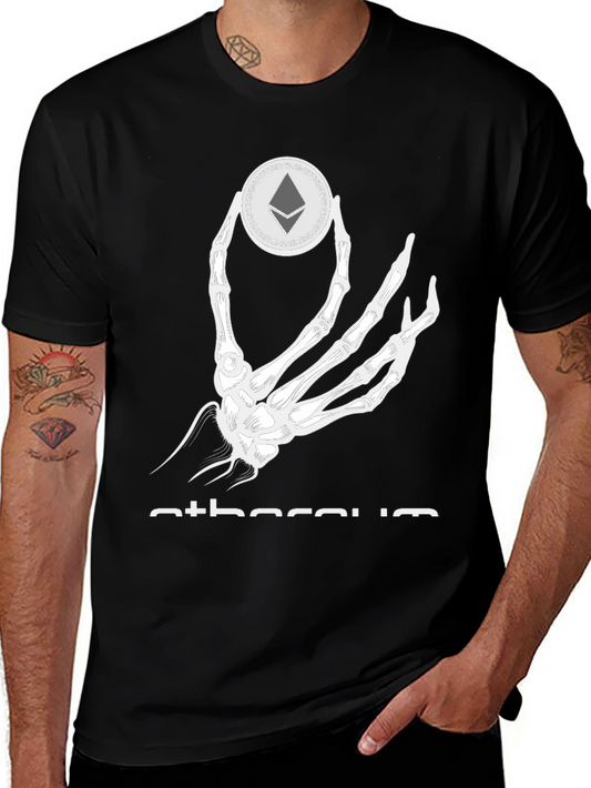 Ethereum Crypto Black Graphic Tee