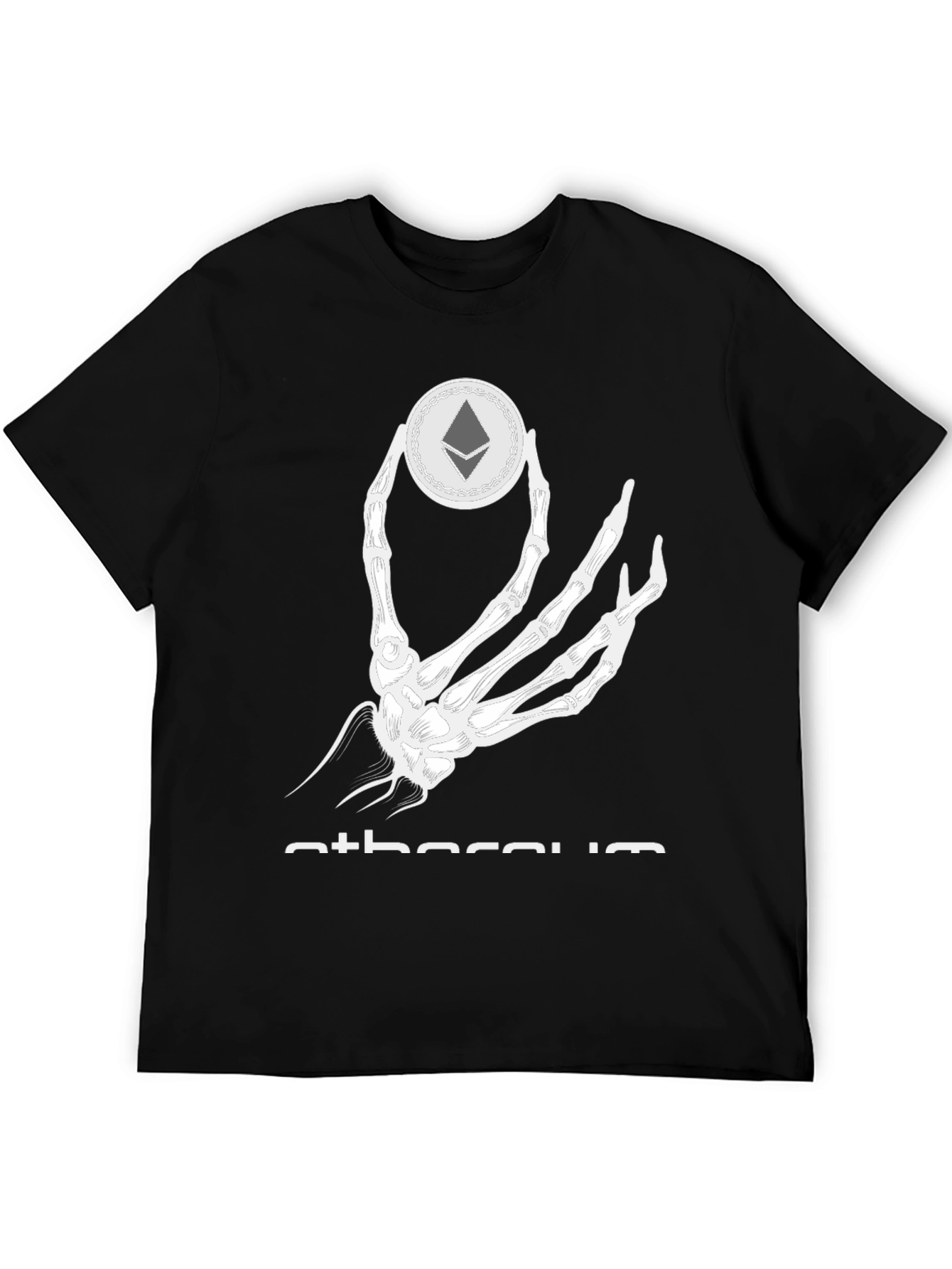 Ethereum Crypto Black Graphic Tee