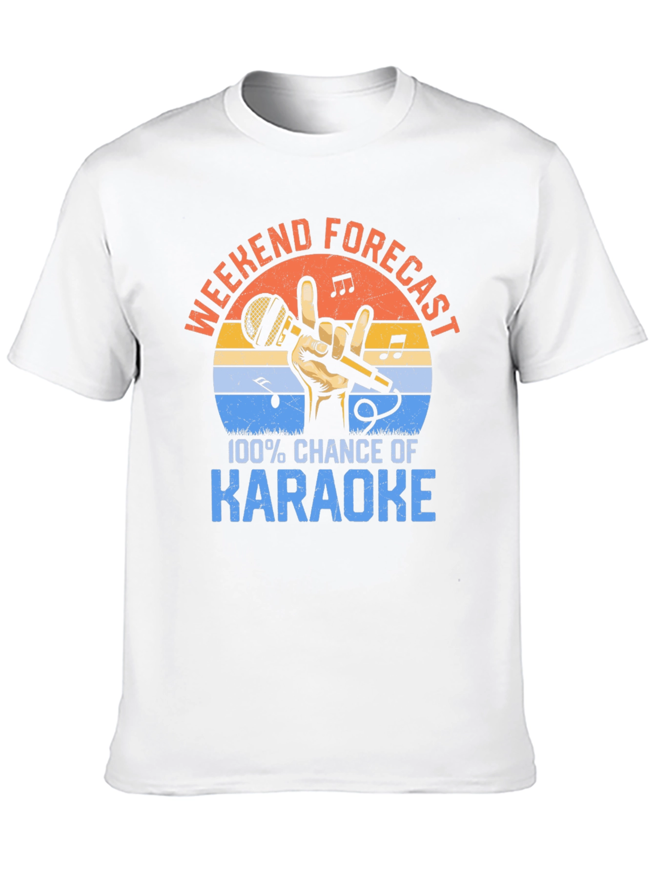 Karaoke Weekend Forecast T-Shirt