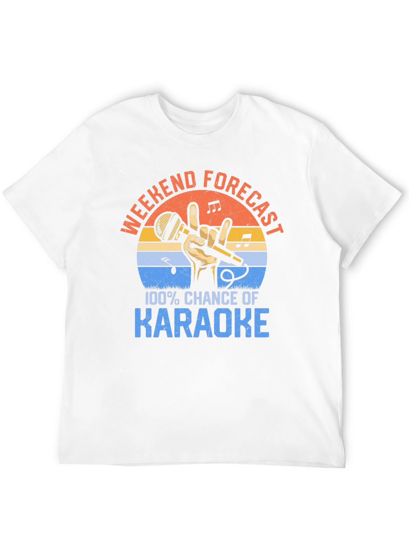 Karaoke Weekend Forecast T-Shirt