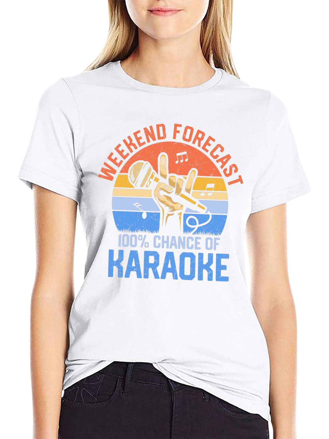 Karaoke Weekend Forecast T-Shirt