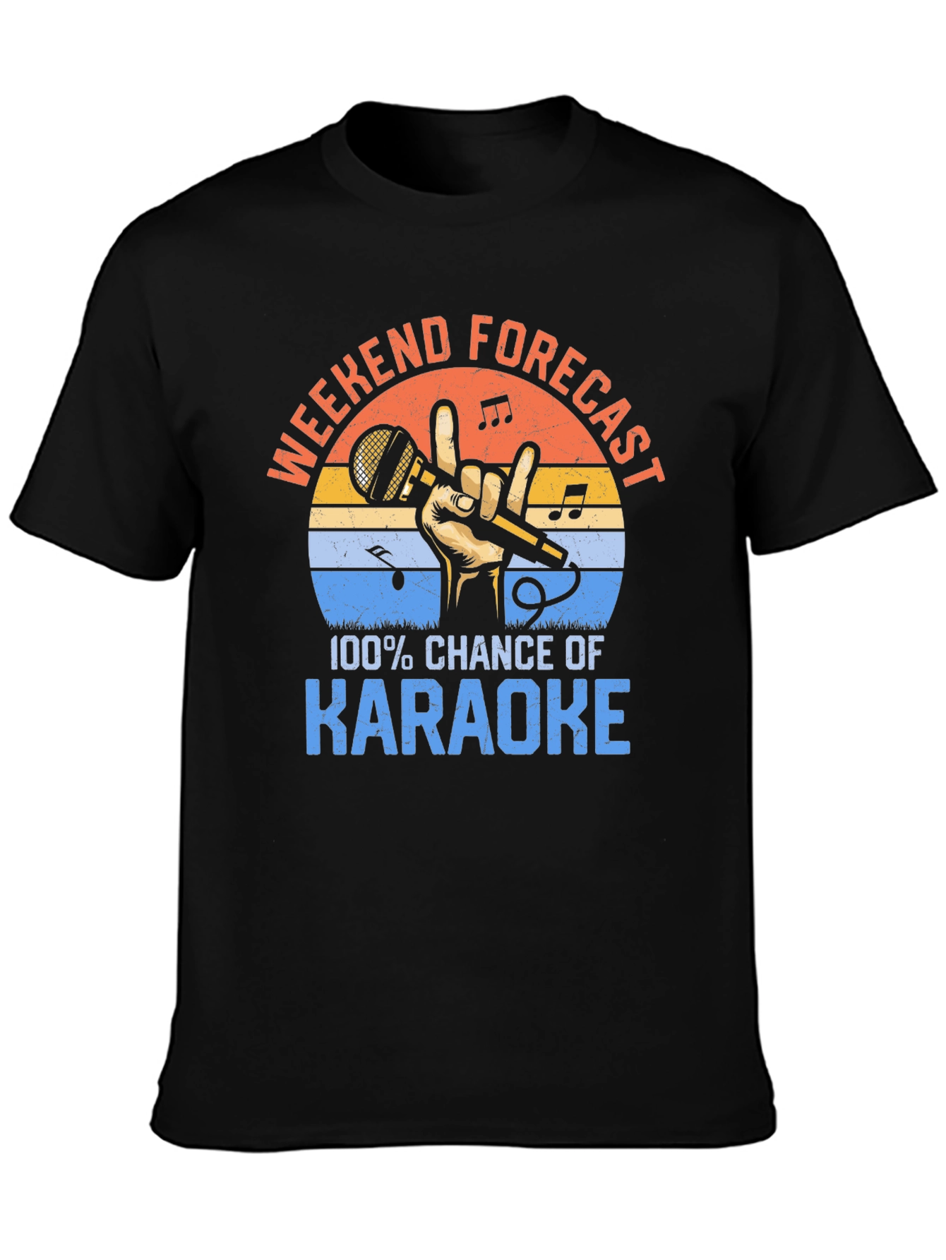 Karaoke Weekend Forecast T-Shirt
