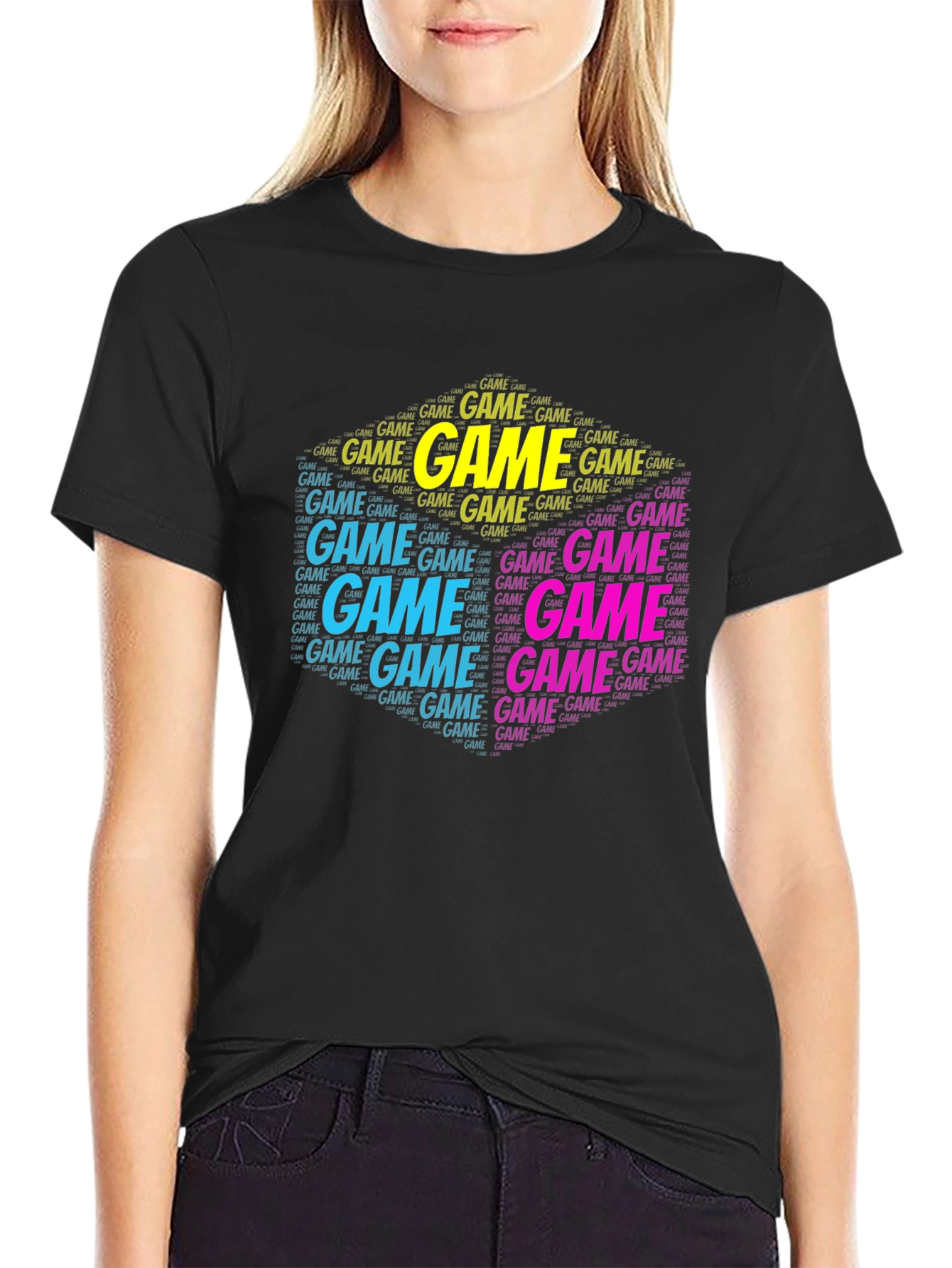 Game On! Graphic Print T-Shirt