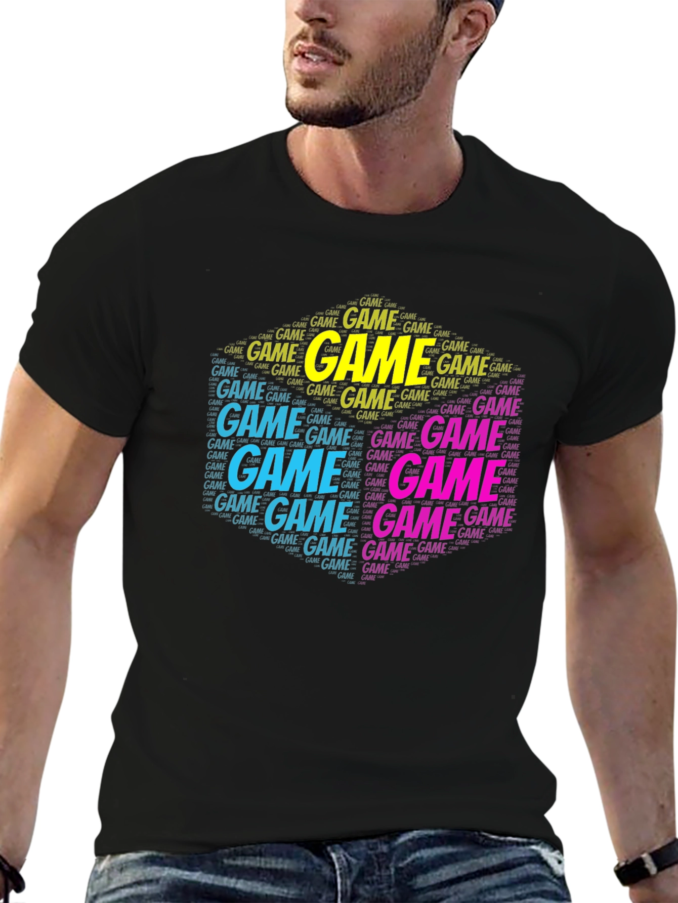 Game On! Graphic Print T-Shirt