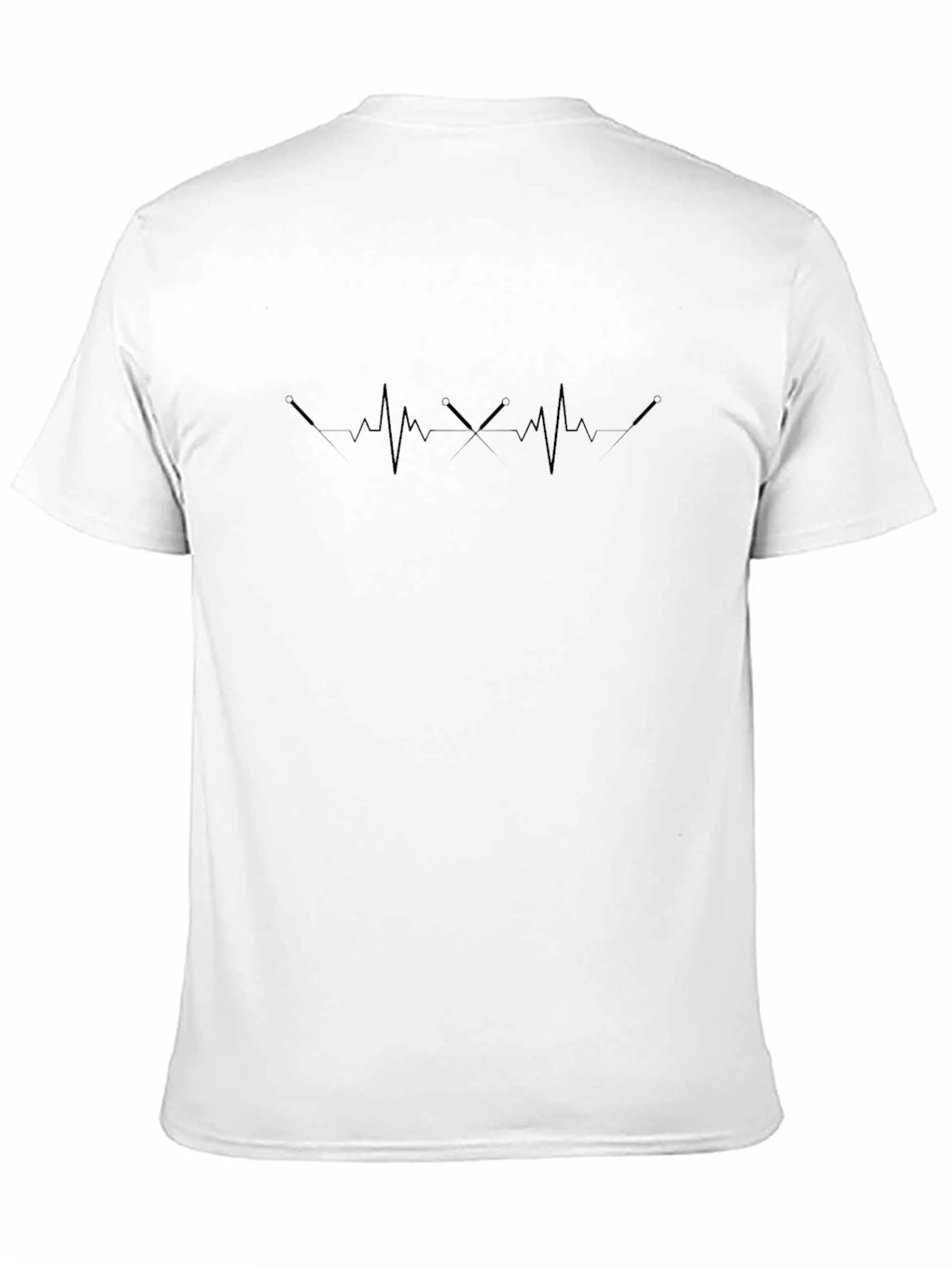 Heartbeat Barber T-Shirt - Black