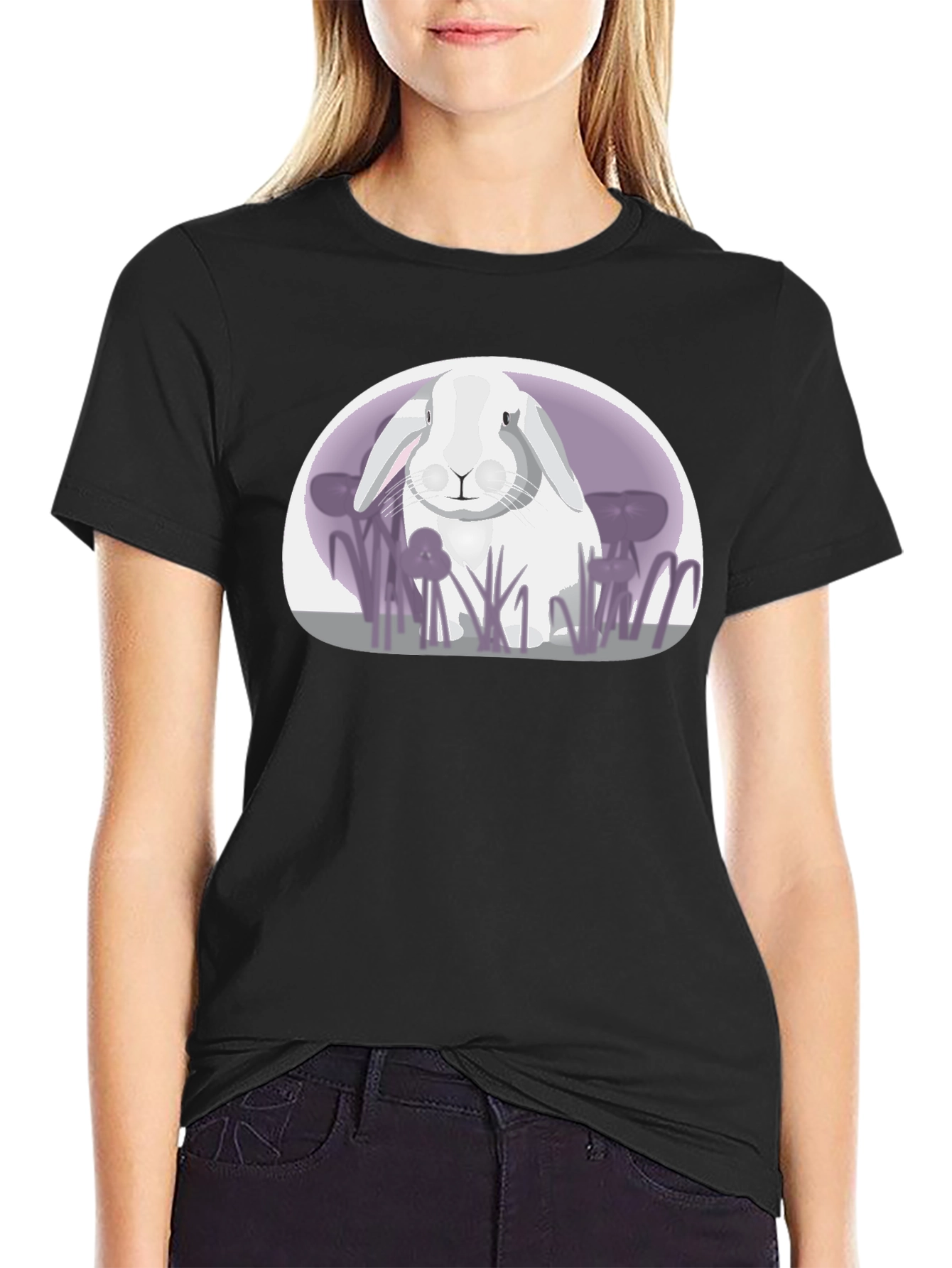 Cute Bunny Graphic Tee