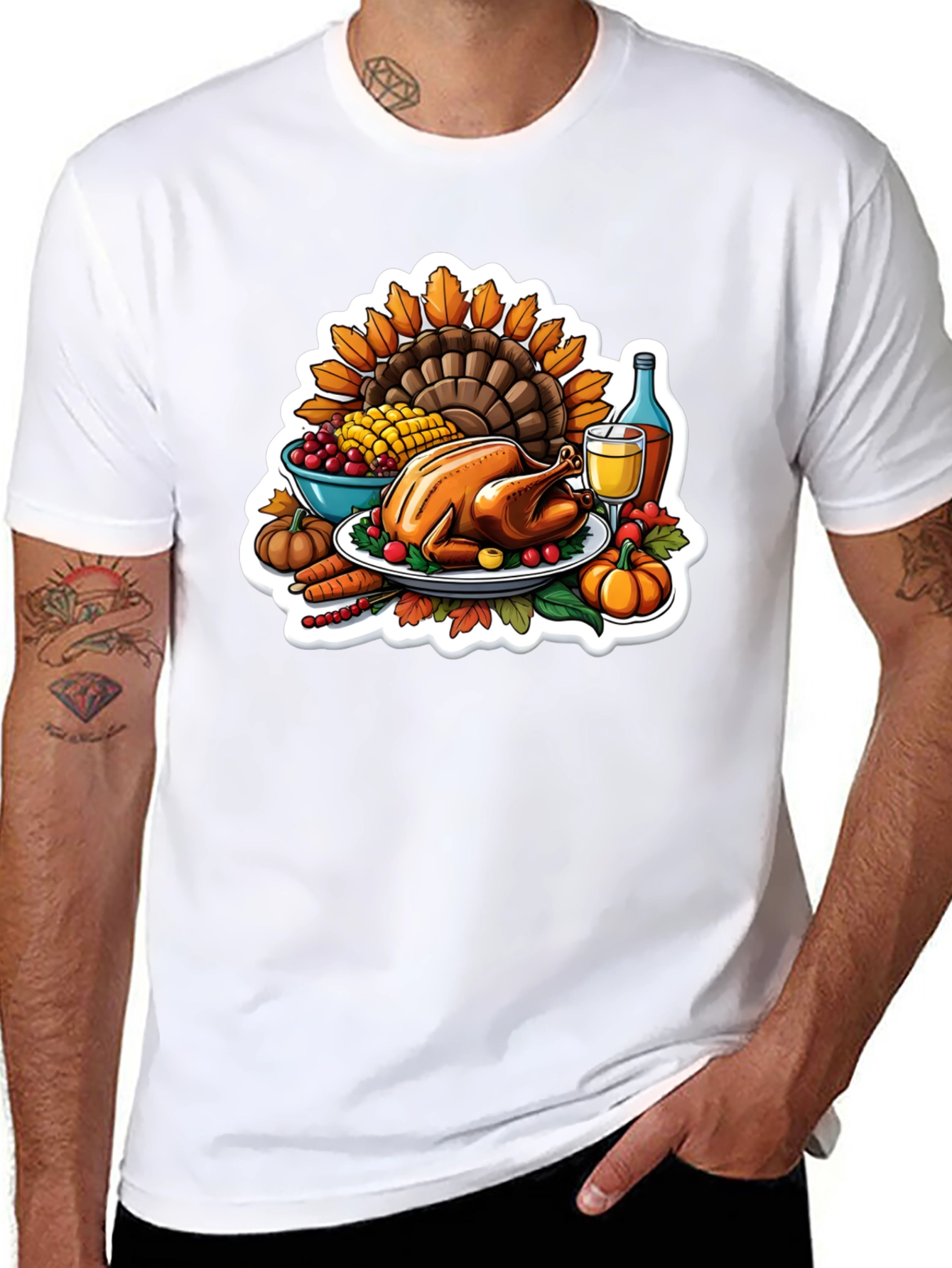 Thanksgiving Feast Graphic Tee