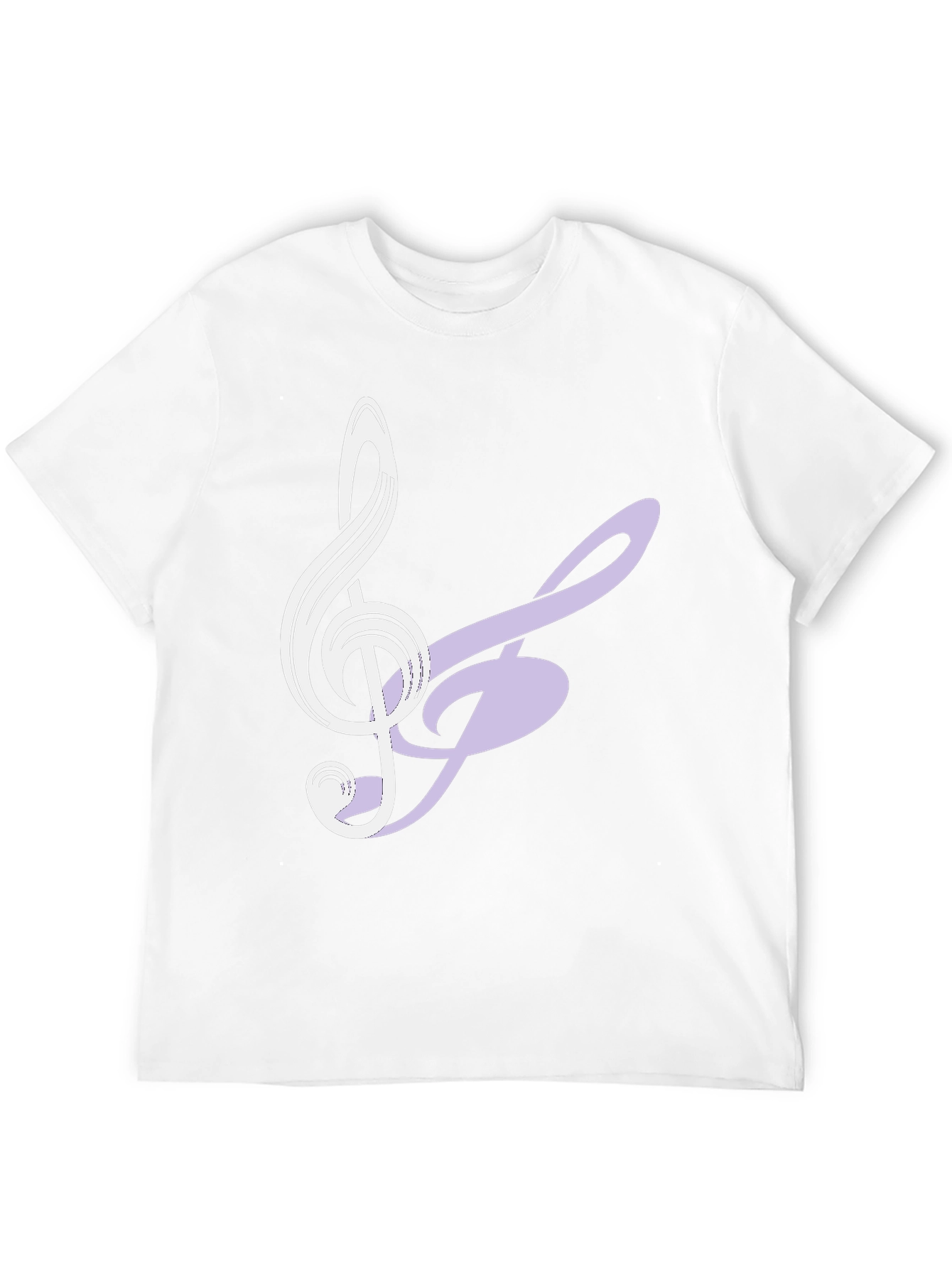 Musical Note Graphic Tee - Trendy Black T-Shirt