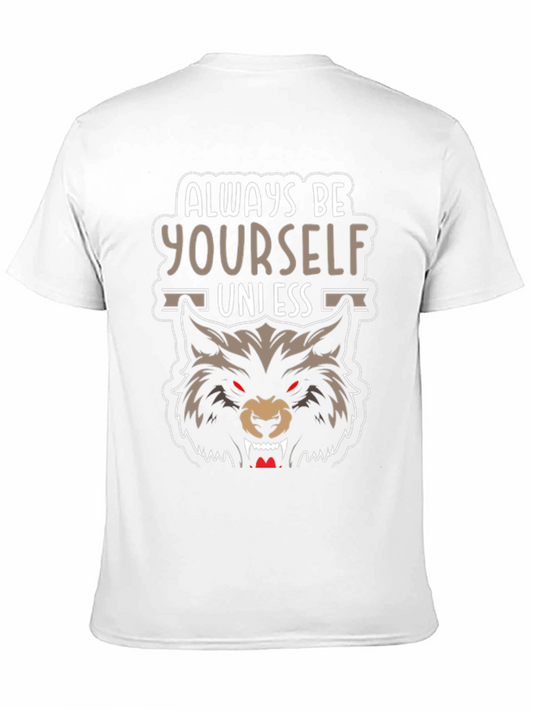 Always Be Yourself Unless Werewolf T-Shirt