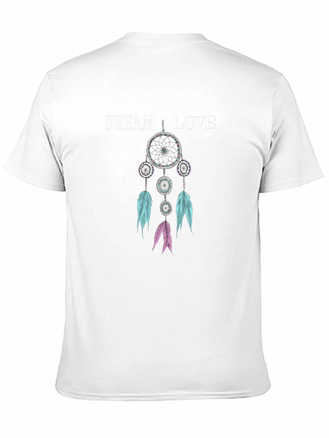 Dream Love T-Shirt - Black Cotton Blend