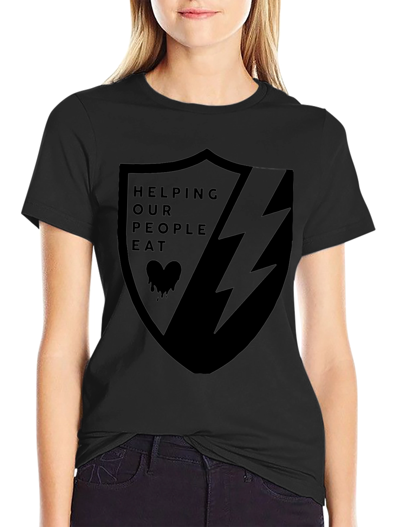 Helping Our People Eat Graphic T-Shirt