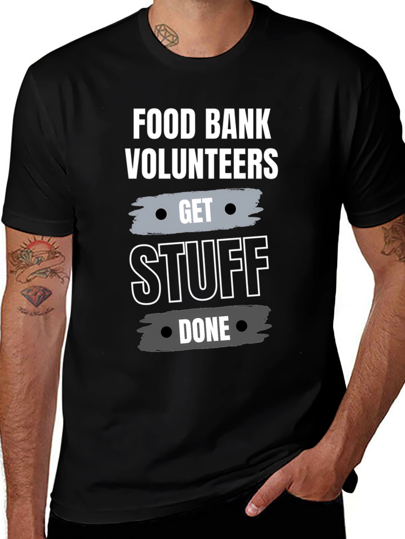 Food Bank Volunteers Get Stuff Done T-Shirt