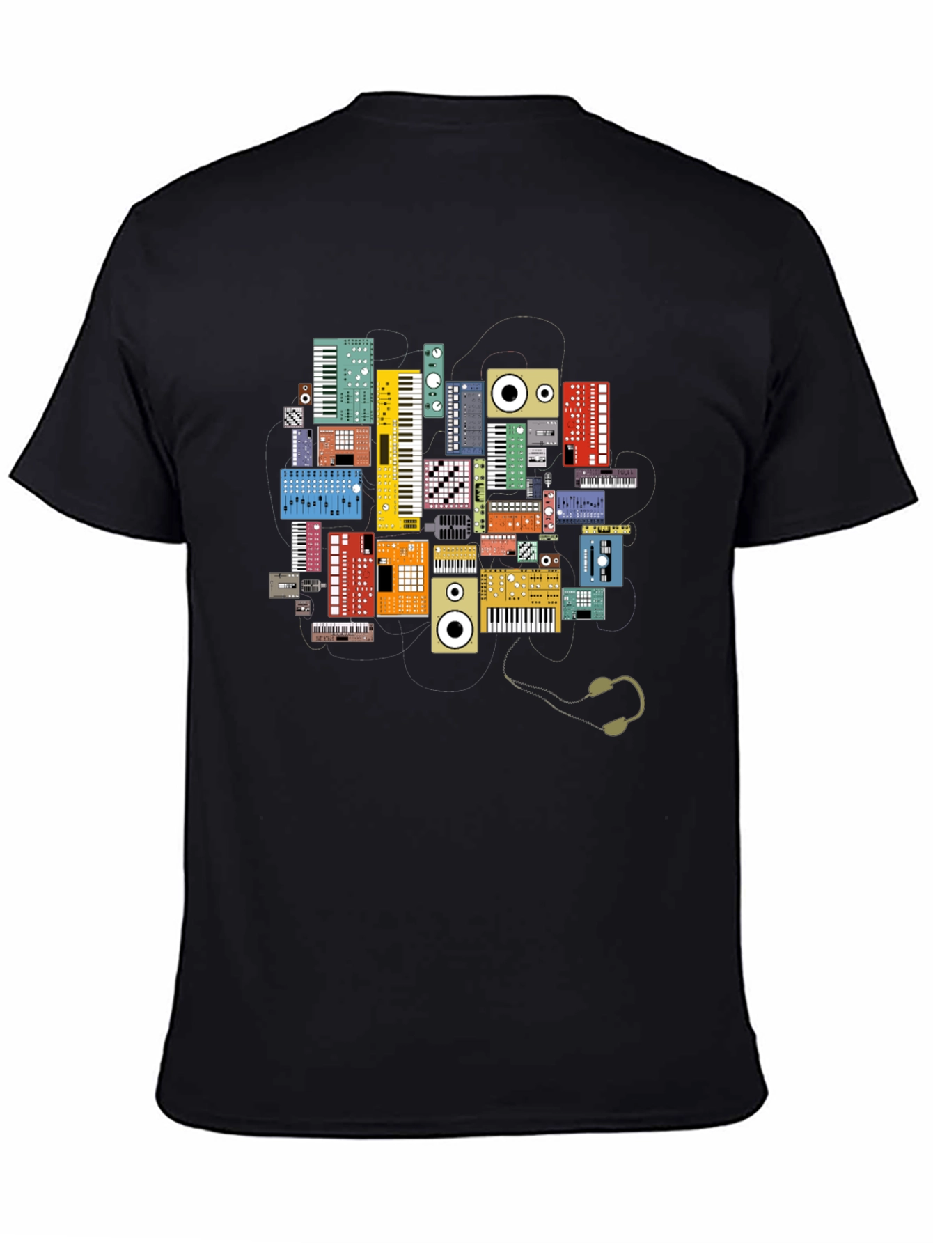Synth Keyboard T-Shirt: Music Lovers Tee