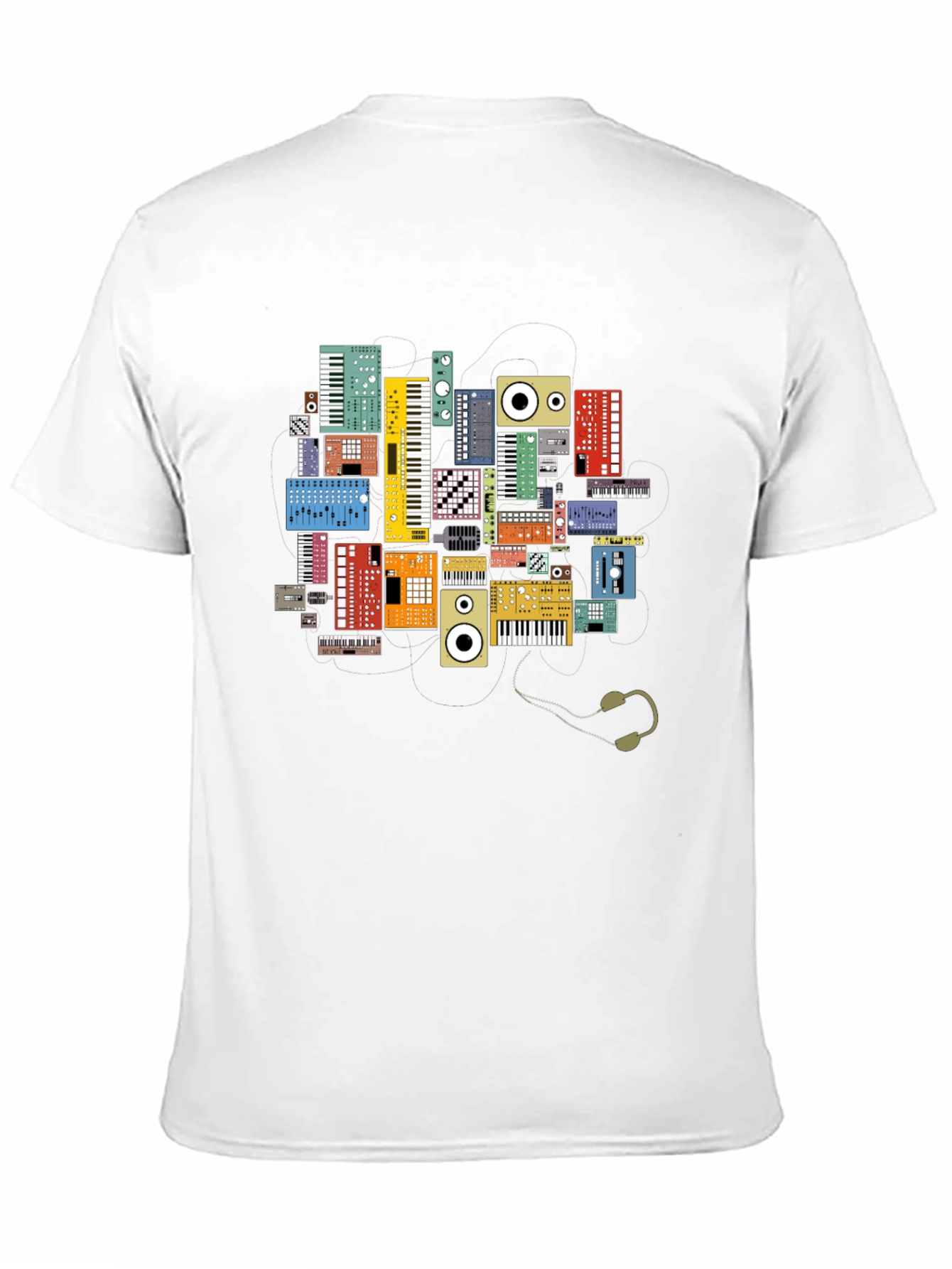 Synth Keyboard T-Shirt: Music Lovers Tee