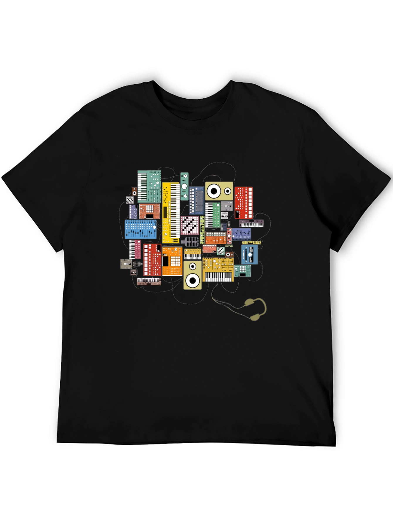 Synth Keyboard T-Shirt: Music Lovers Tee