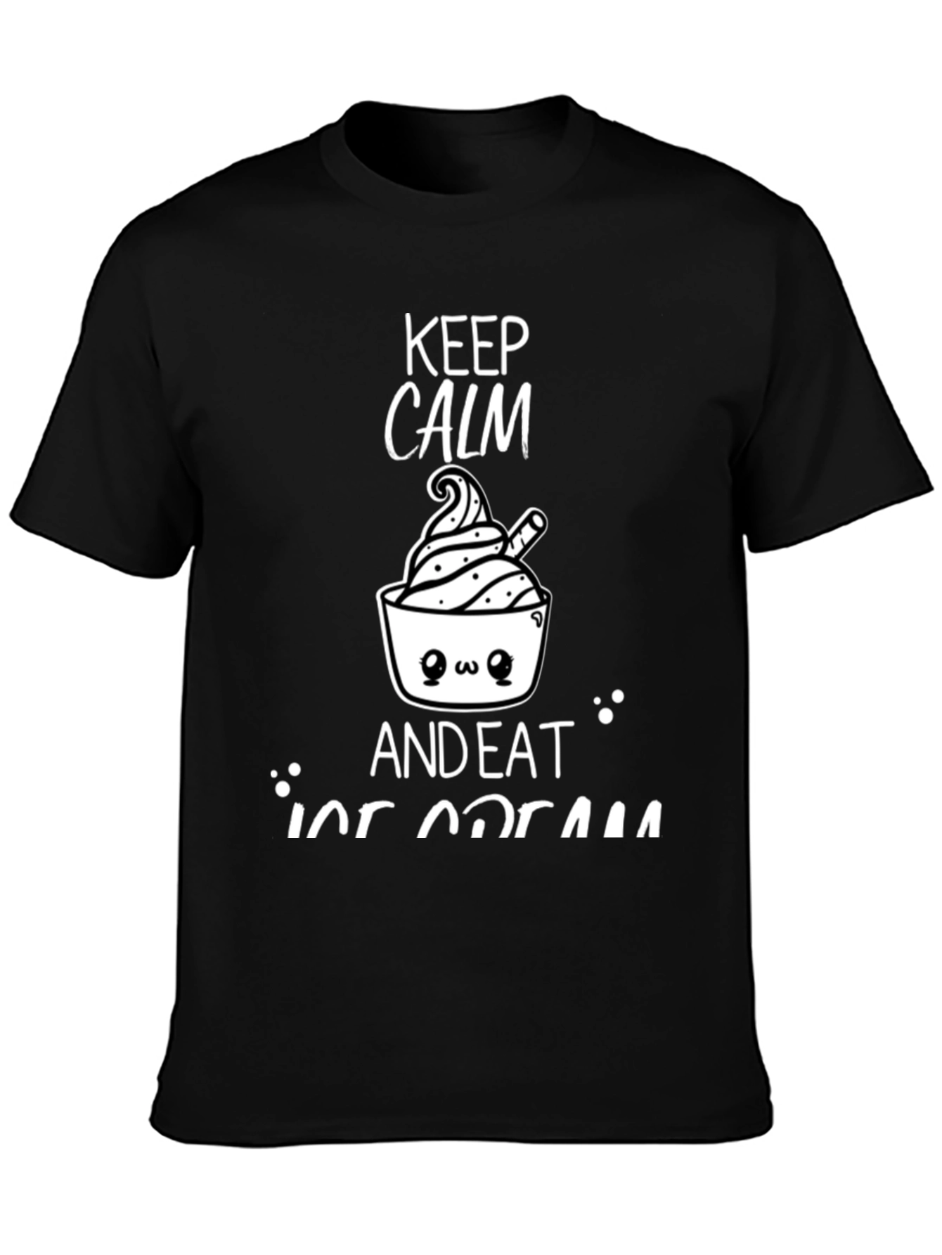 Keep Calm & Eat Ice Cream T-Shirt