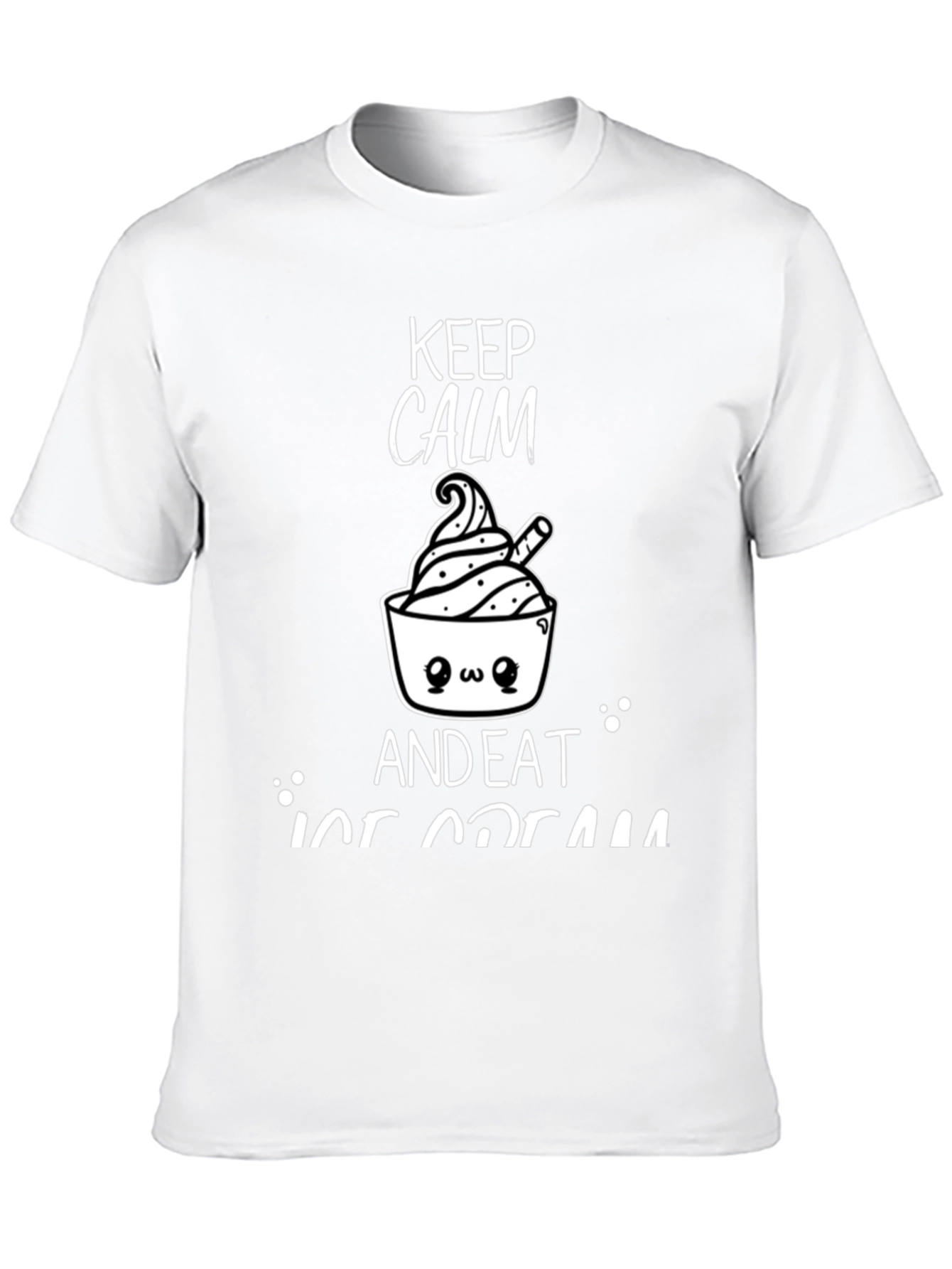 Keep Calm & Eat Ice Cream T-Shirt
