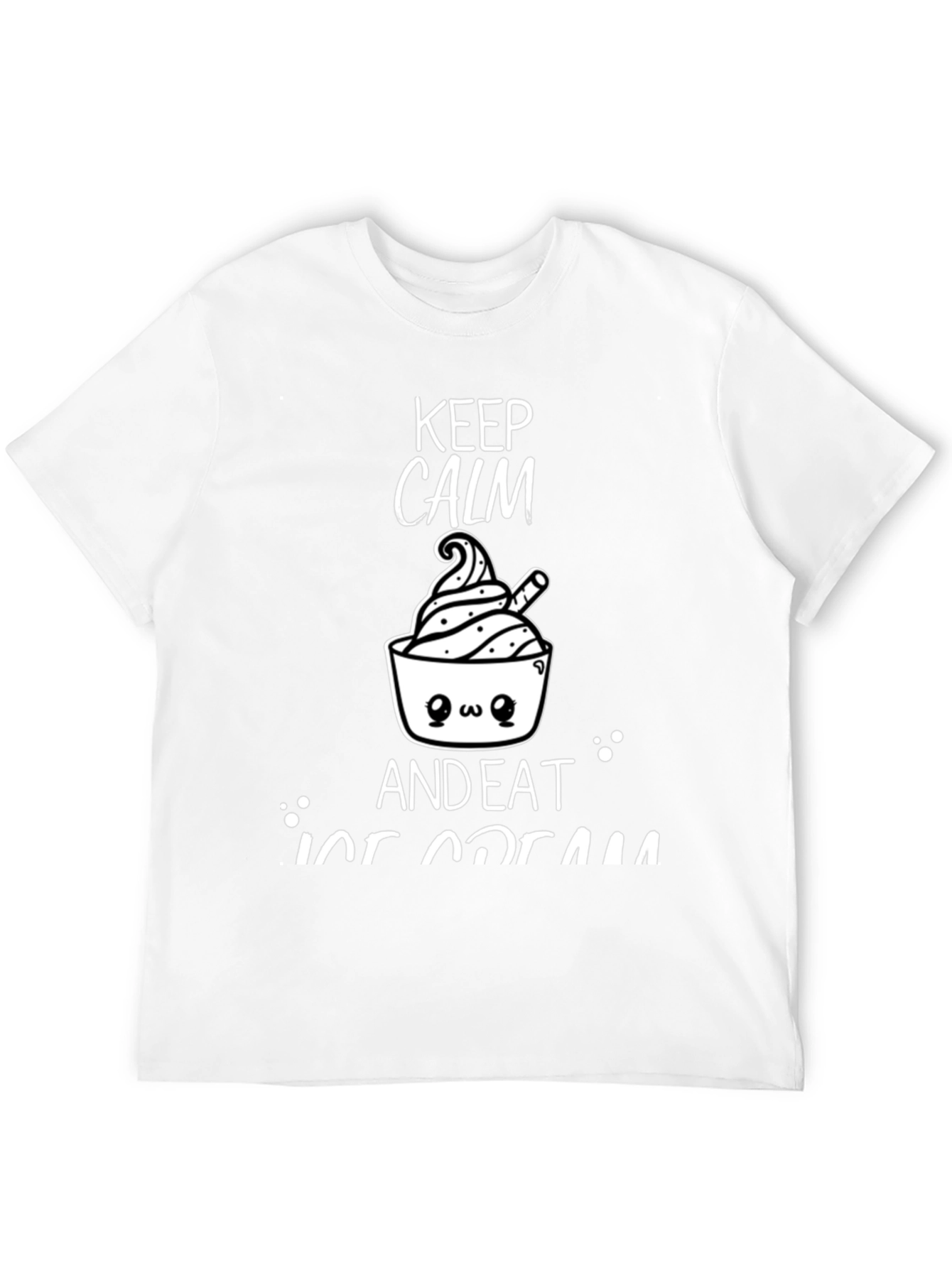 Keep Calm & Eat Ice Cream T-Shirt