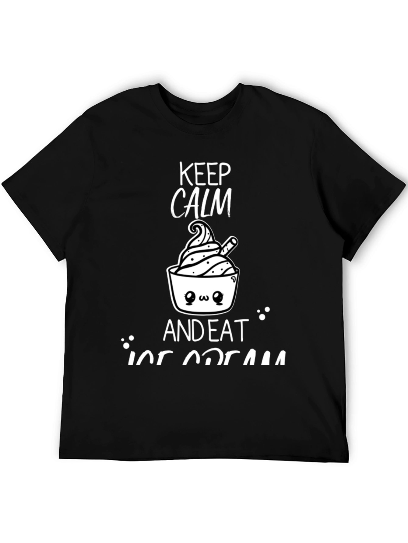 Keep Calm & Eat Ice Cream T-Shirt