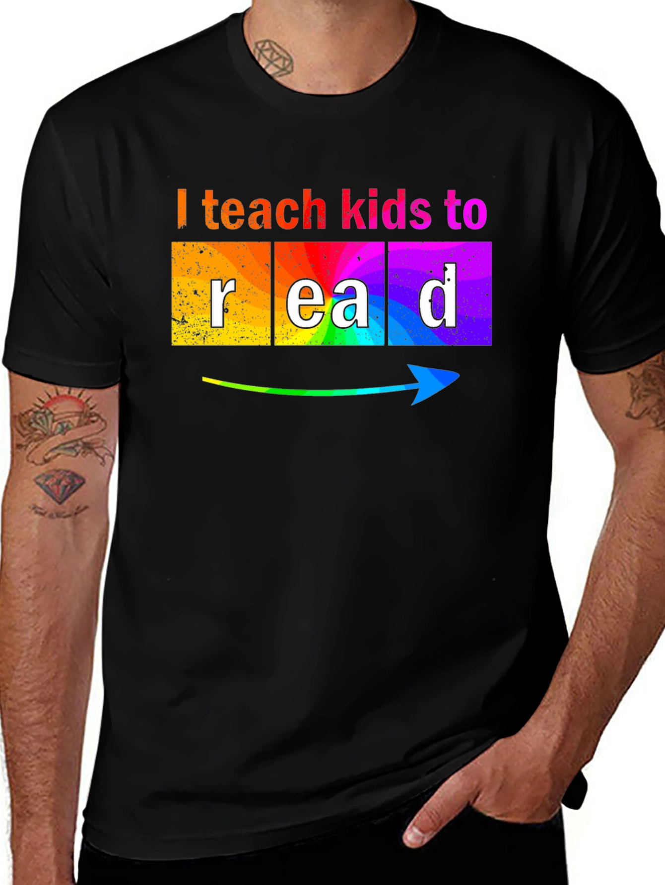 I Teach Kids to Read Graphic T-Shirt