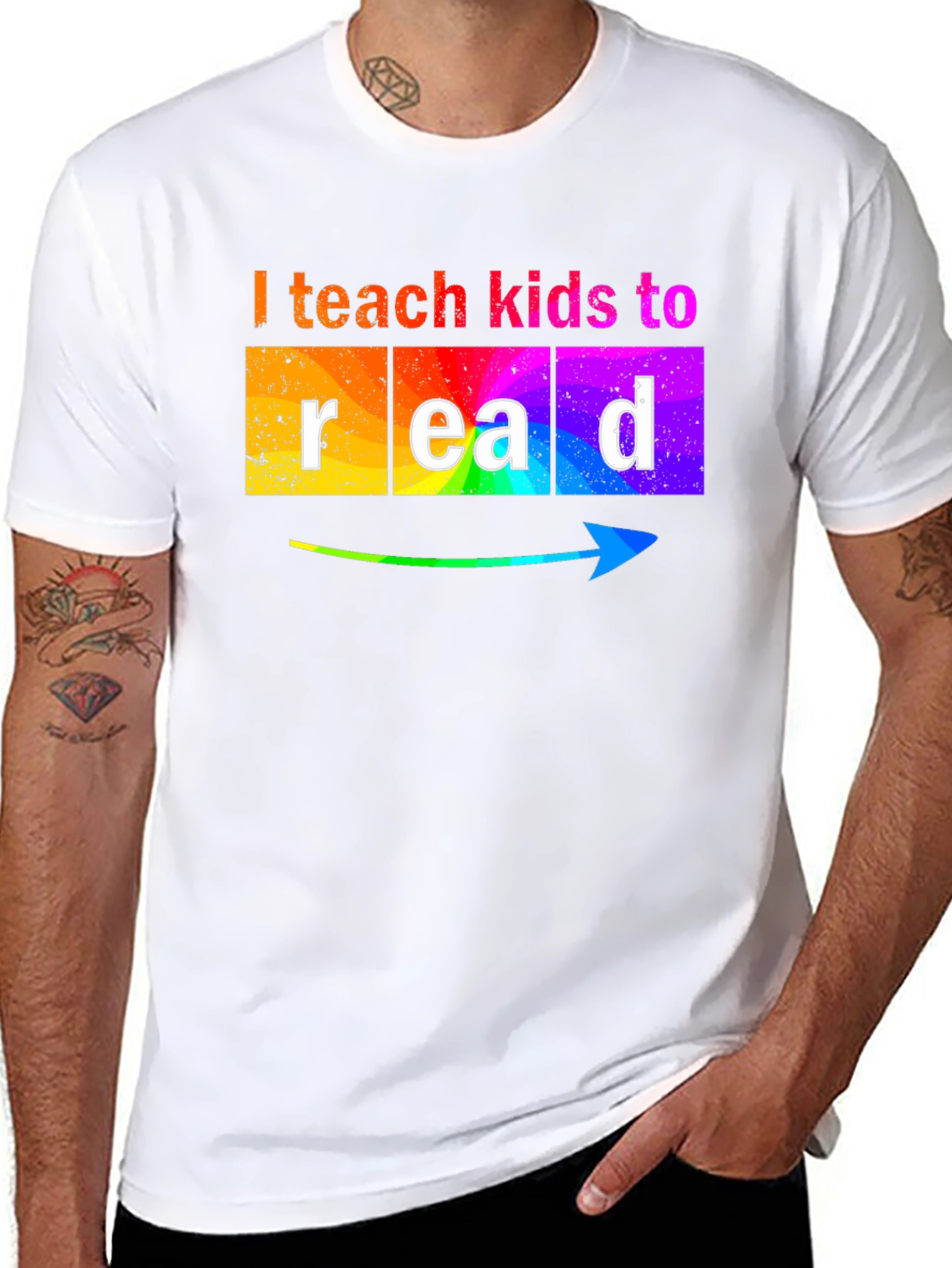 I Teach Kids to Read Graphic T-Shirt