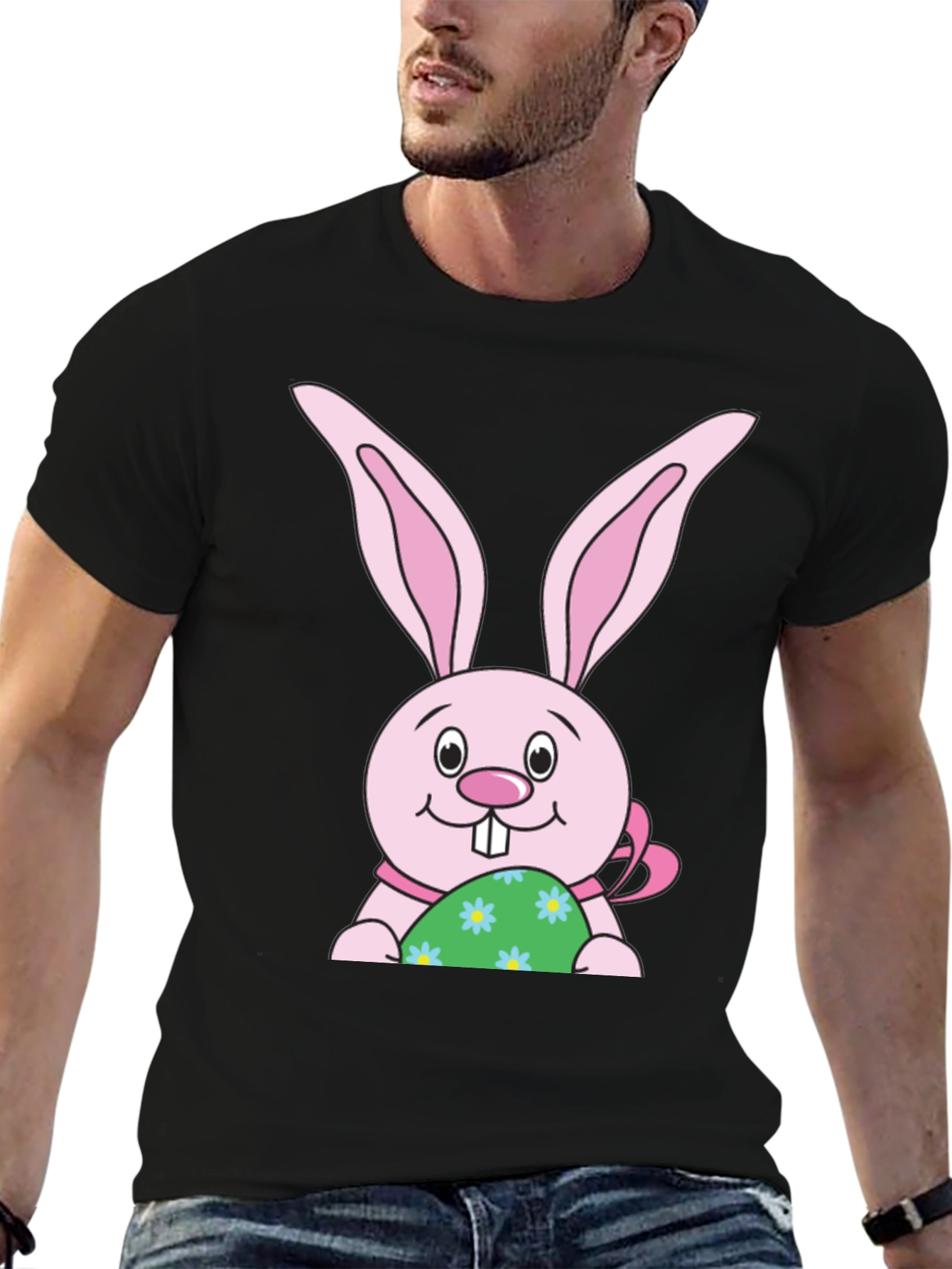 Easter Bunny T-Shirt - Cute Rabbit Egg Design