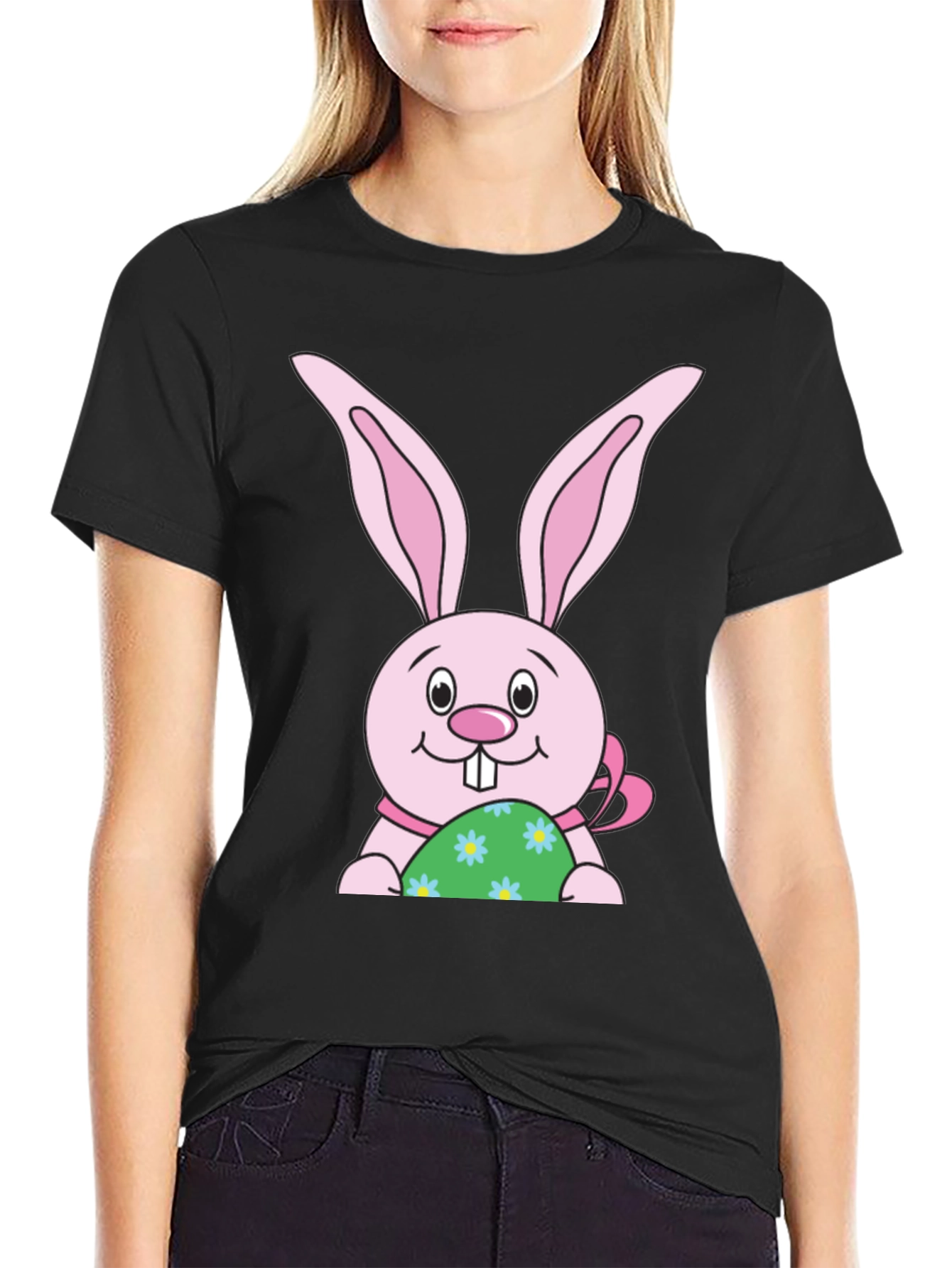 Easter Bunny T-Shirt - Cute Rabbit Egg Design