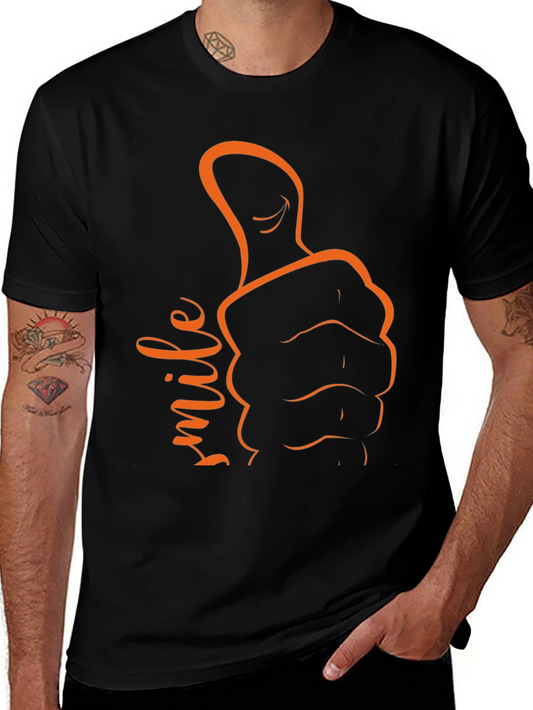 Smile Thumbs Up Graphic Tee