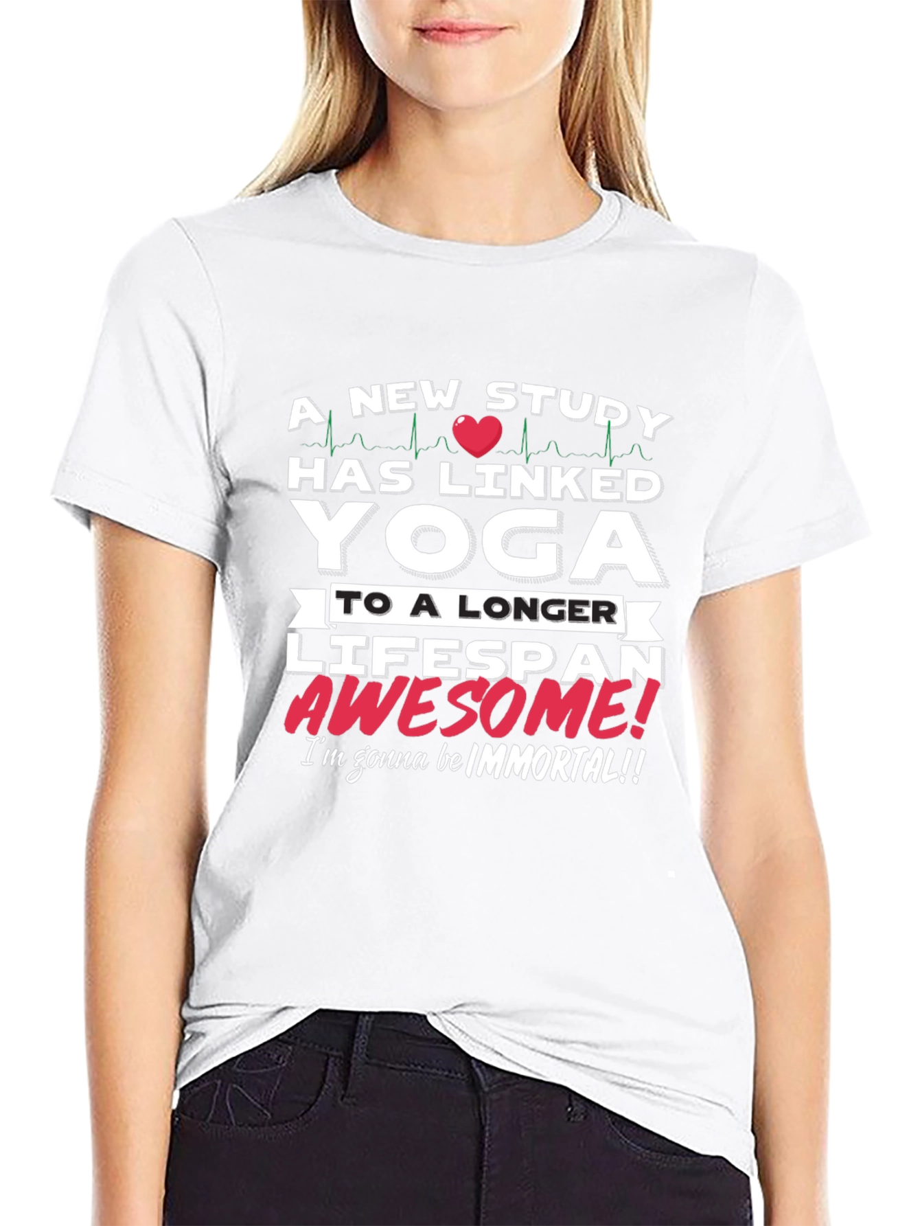Yoga Lifespan T-Shirt - Awesome! Immortal!