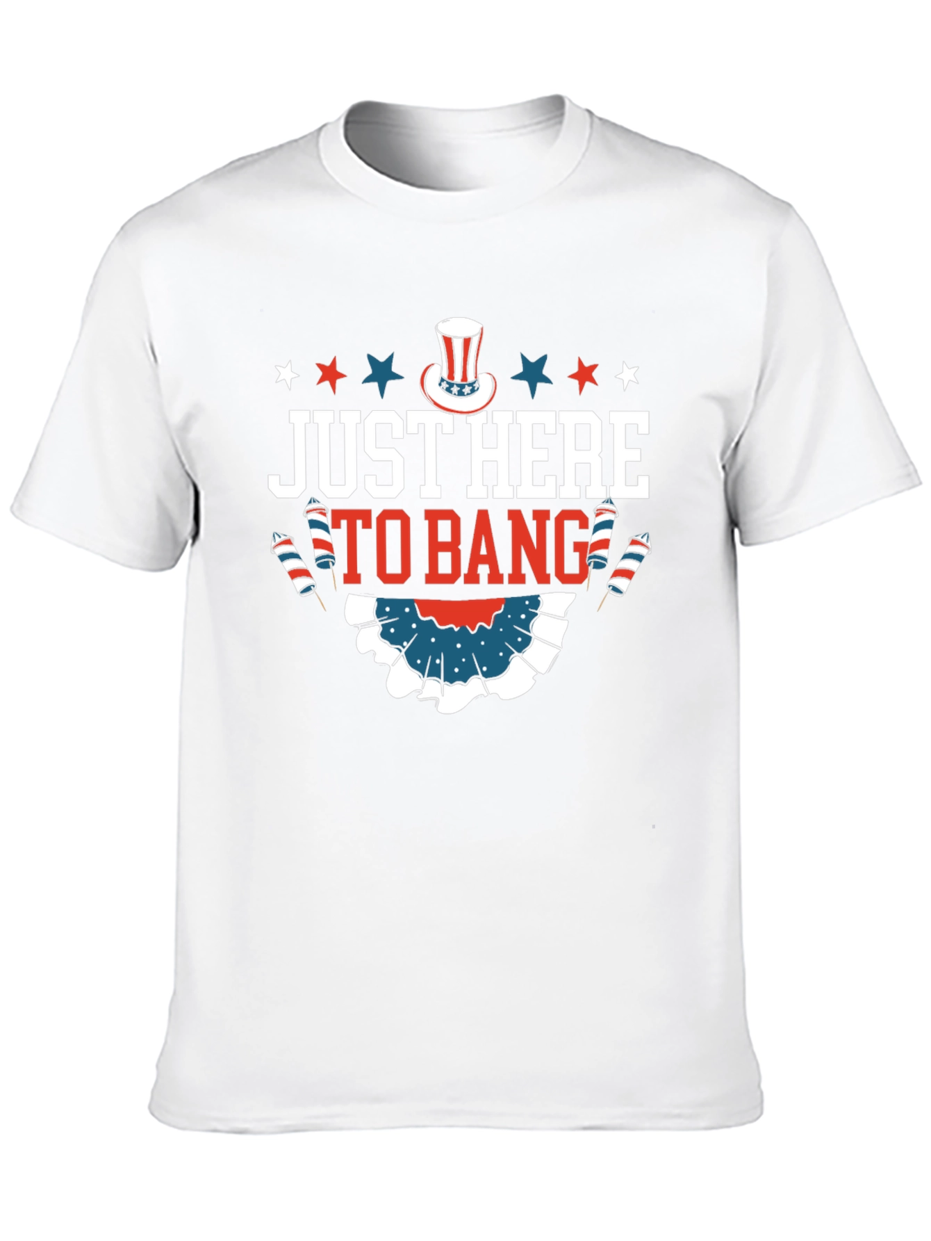 Just Here to Bang Graphic T-Shirt