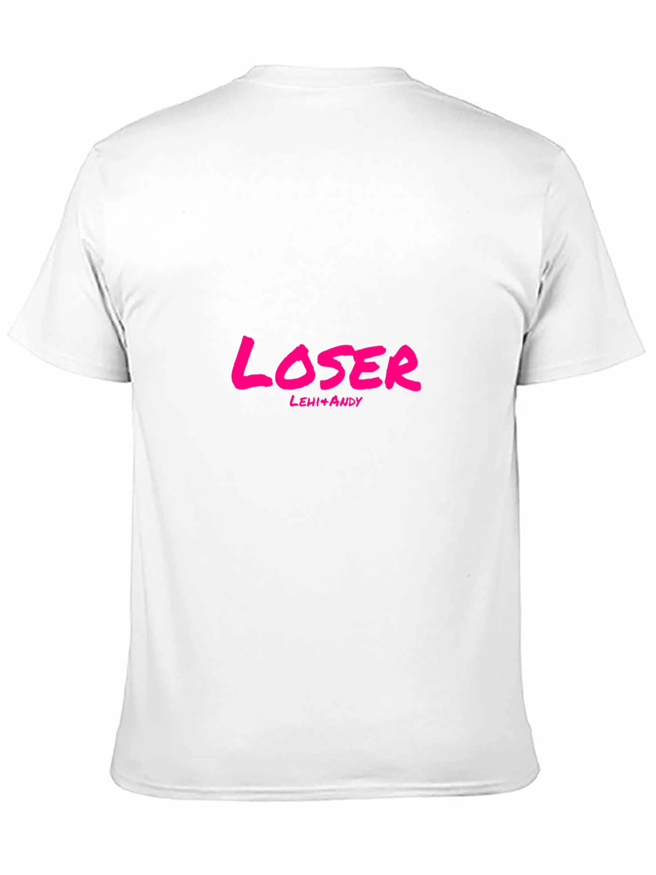 Loser T-Shirt - Black Crew Neck Short Sleeve