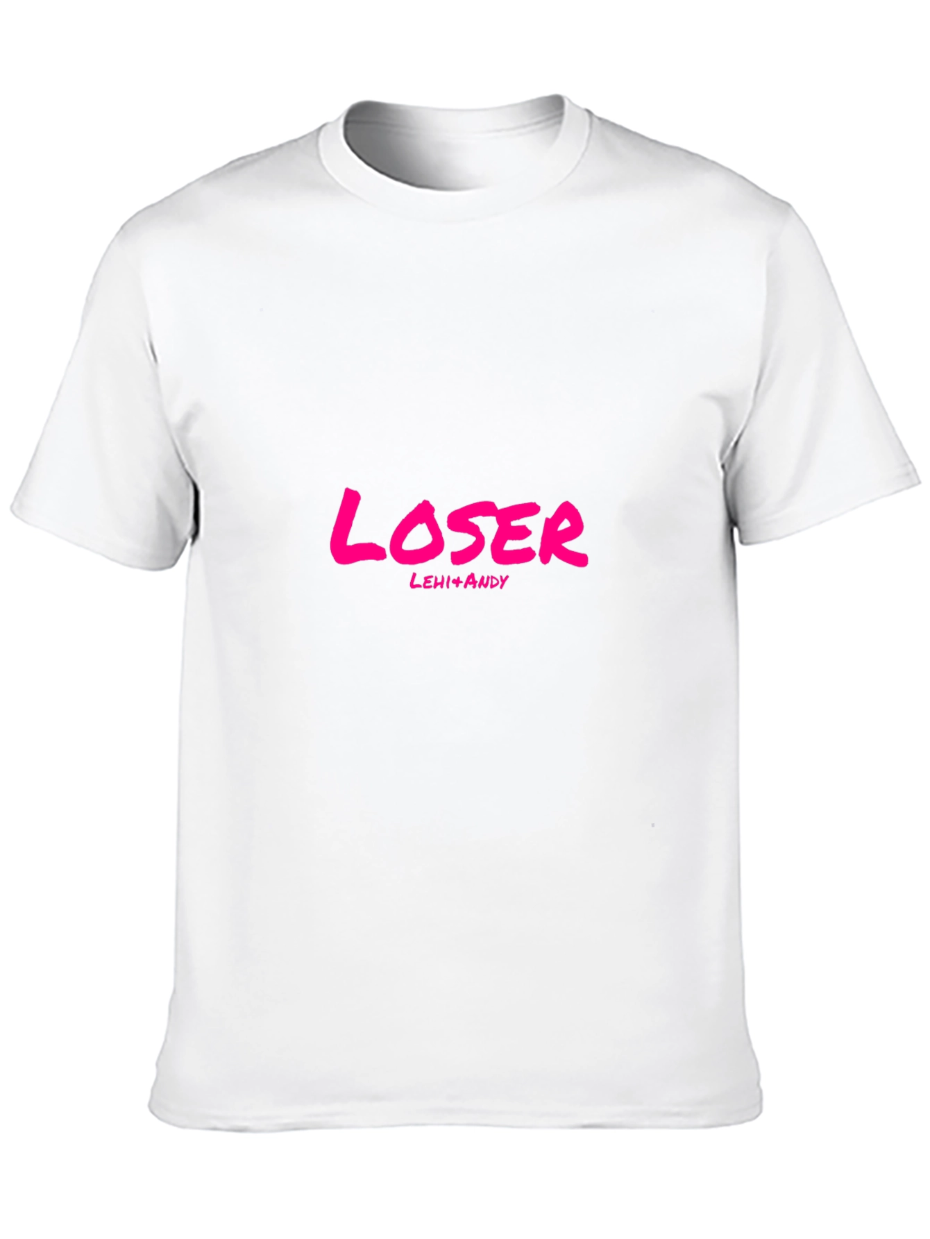Loser T-Shirt - Black Crew Neck Short Sleeve