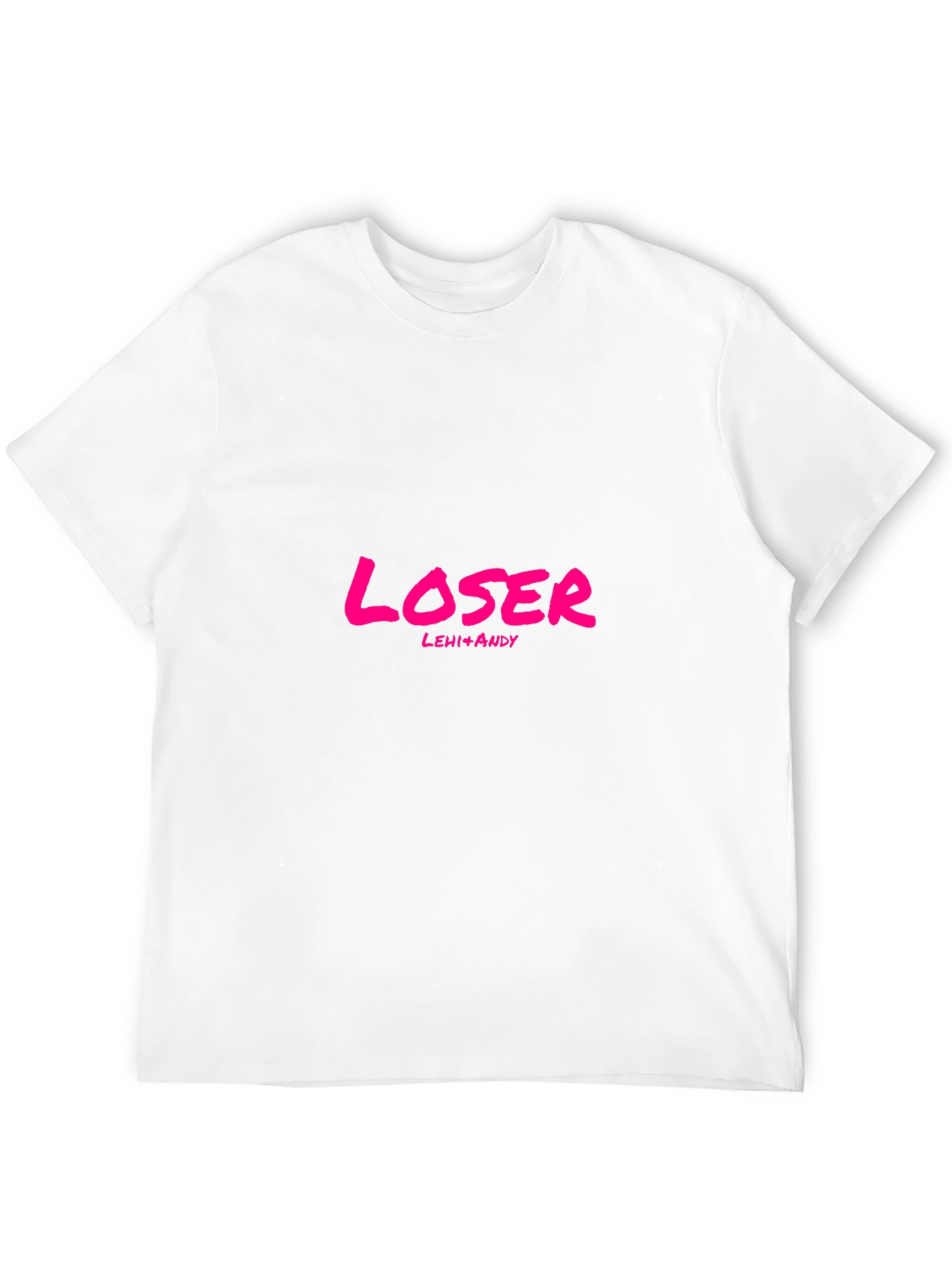 Loser T-Shirt - Black Crew Neck Short Sleeve