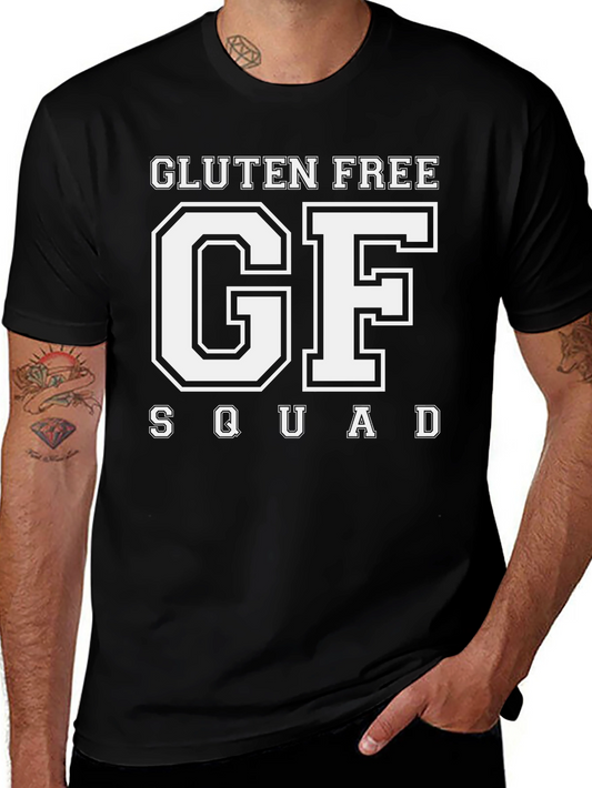 Gluten Free Squad Black T-Shirt
