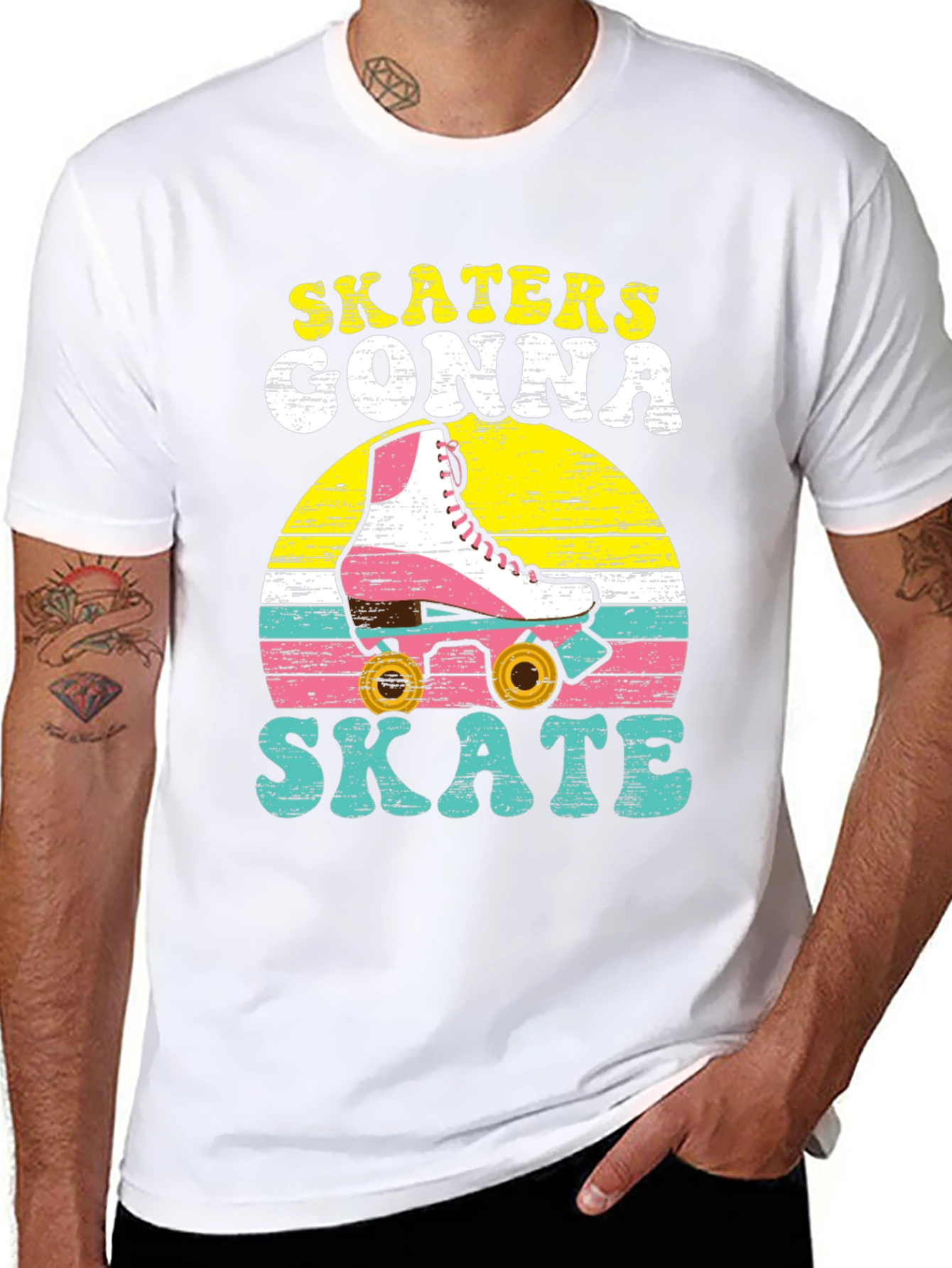 Skaters Gonna Skate Graphic T-Shirt